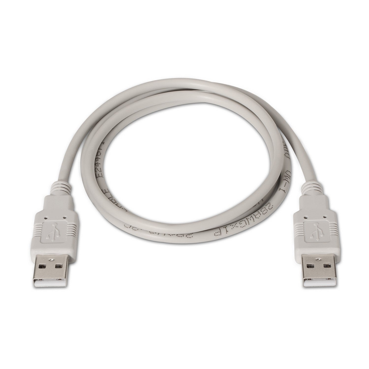AISENS A101-0022 cable USB USB 2.0 2 m USB A Beige