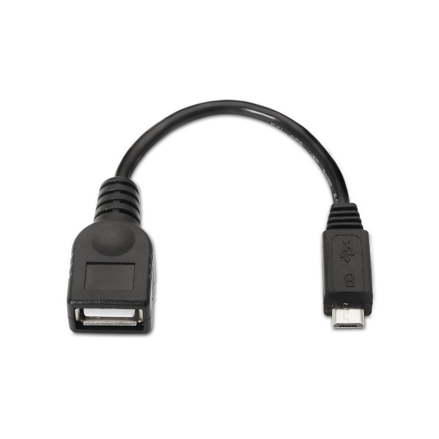 AISENS A101-0031 cable USB USB 2.0 0,15 m USB A Micro-USB B Negro