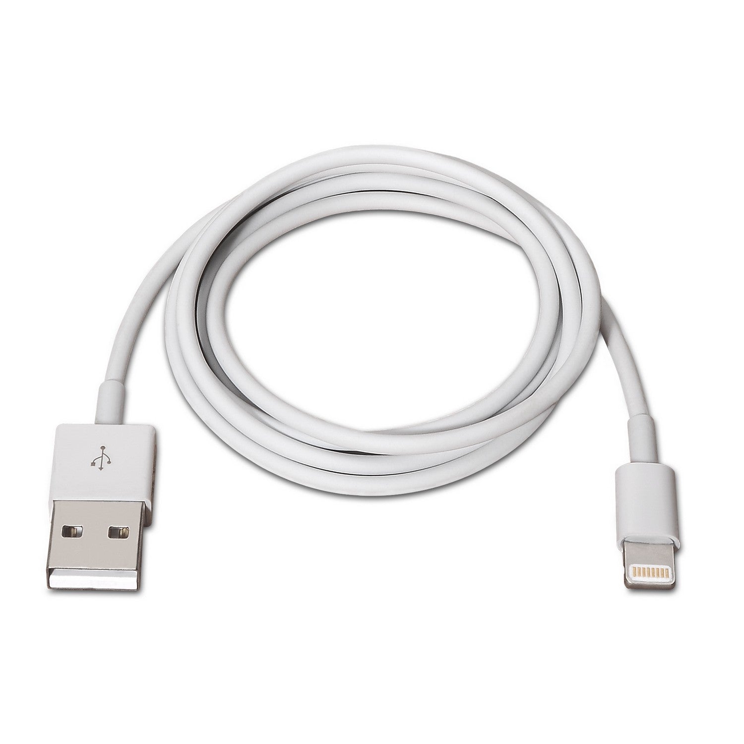 AISENS A102-0036 cable de conector Lightning 2 m Blanco