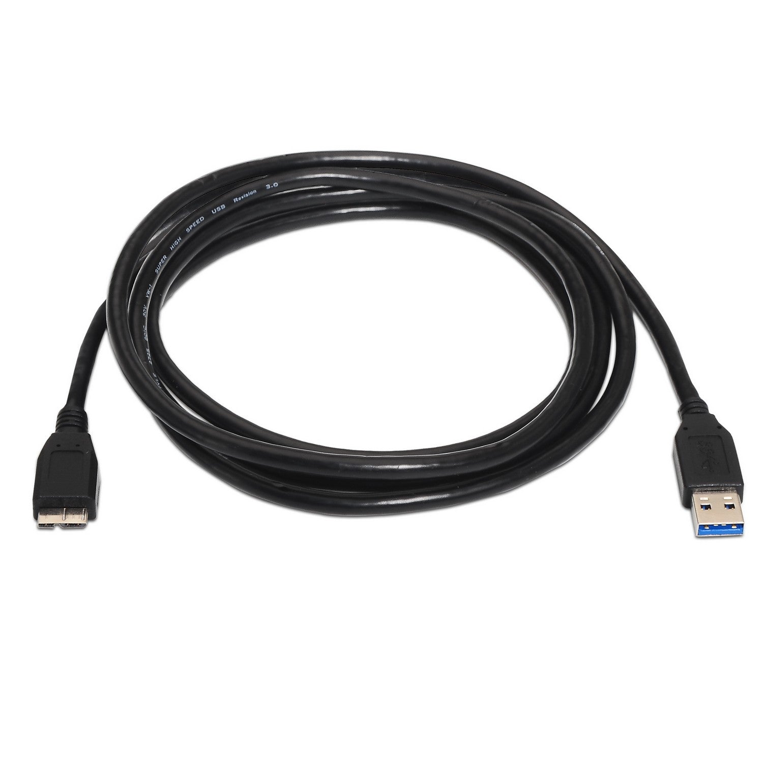 AISENS A105-0043 cable USB USB 3.2 Gen 1 (3.1 Gen 1) 1 m USB A Micro-USB B Negro