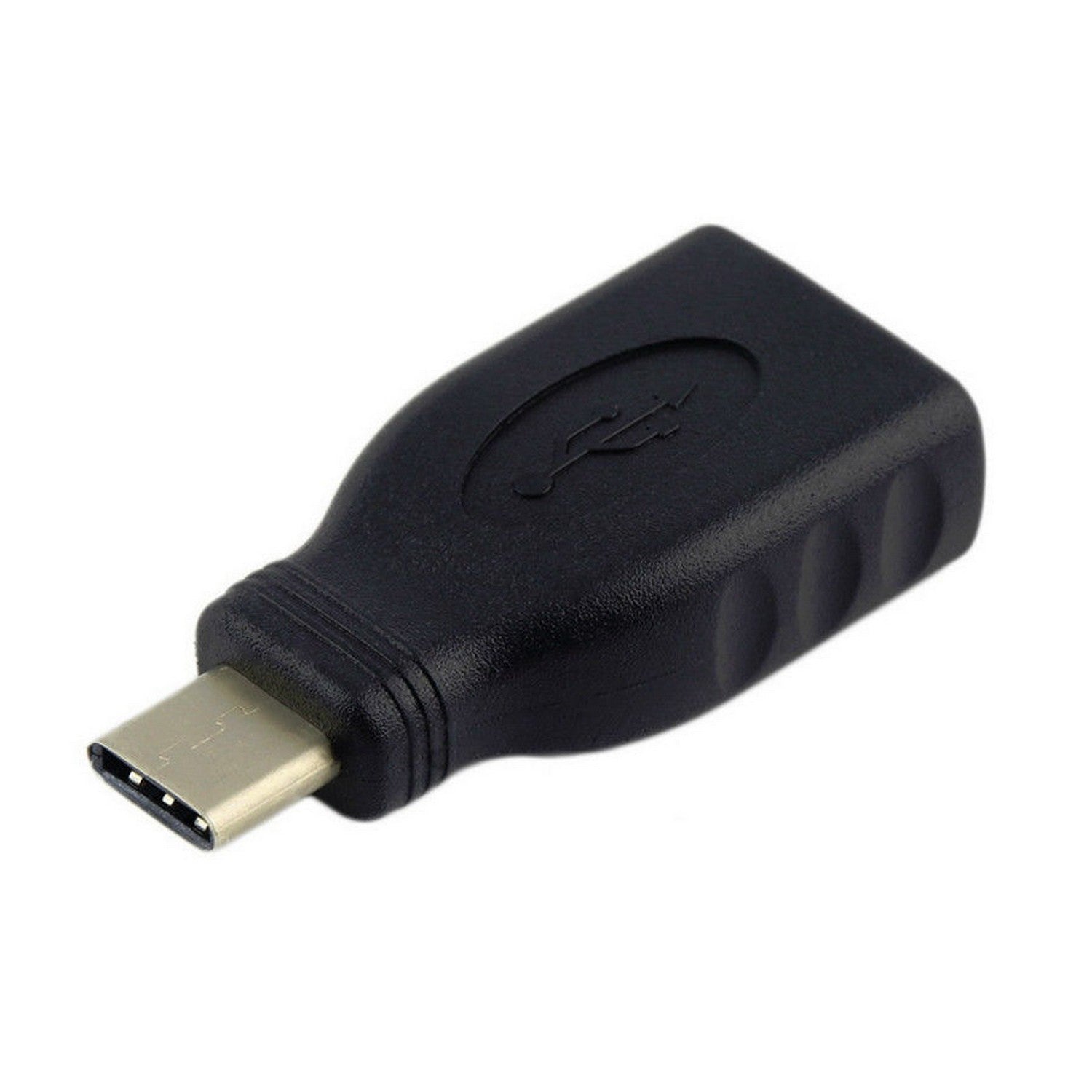 AISENS A108-0323 cambiador de g+®nero para cable USB-C USB-A Negro