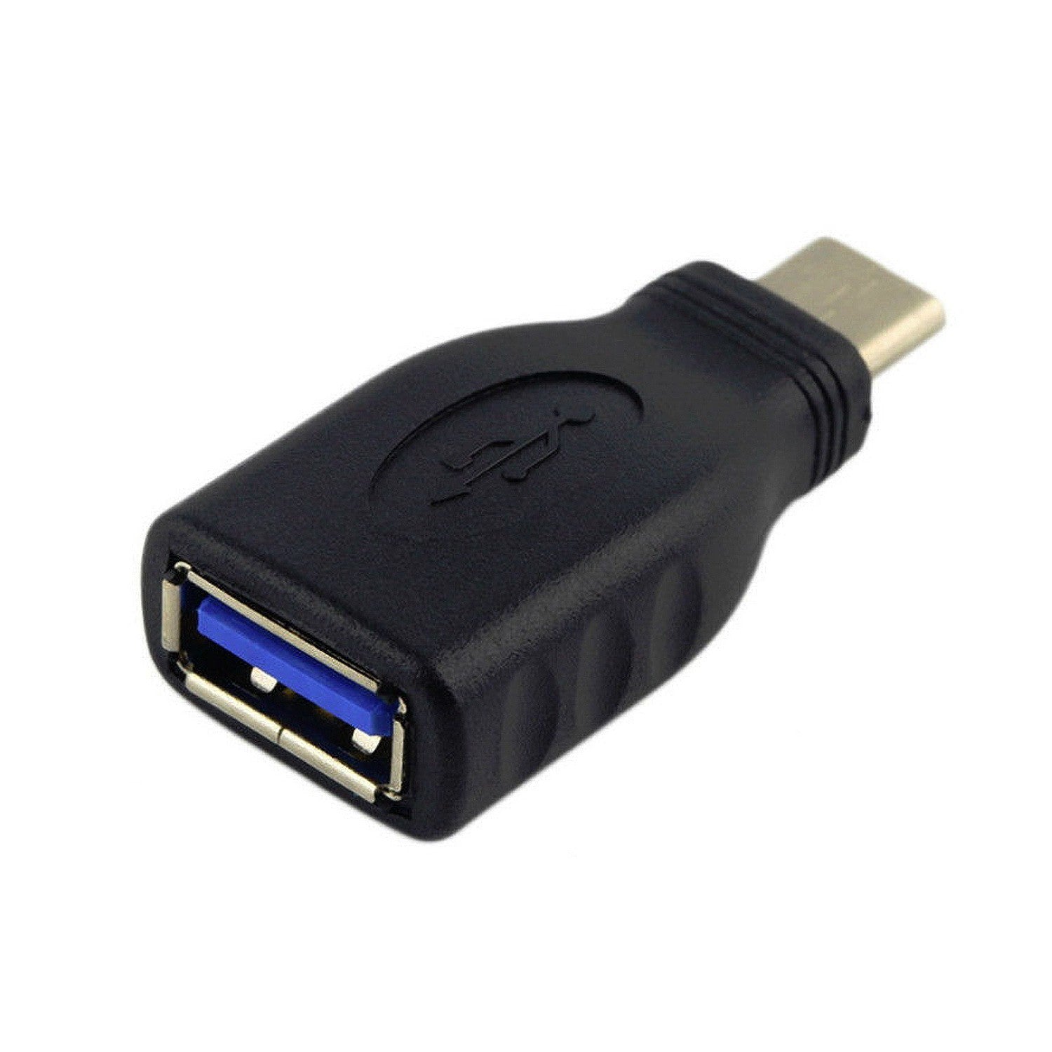 AISENS A108-0323 cambiador de g+®nero para cable USB-C USB-A Negro