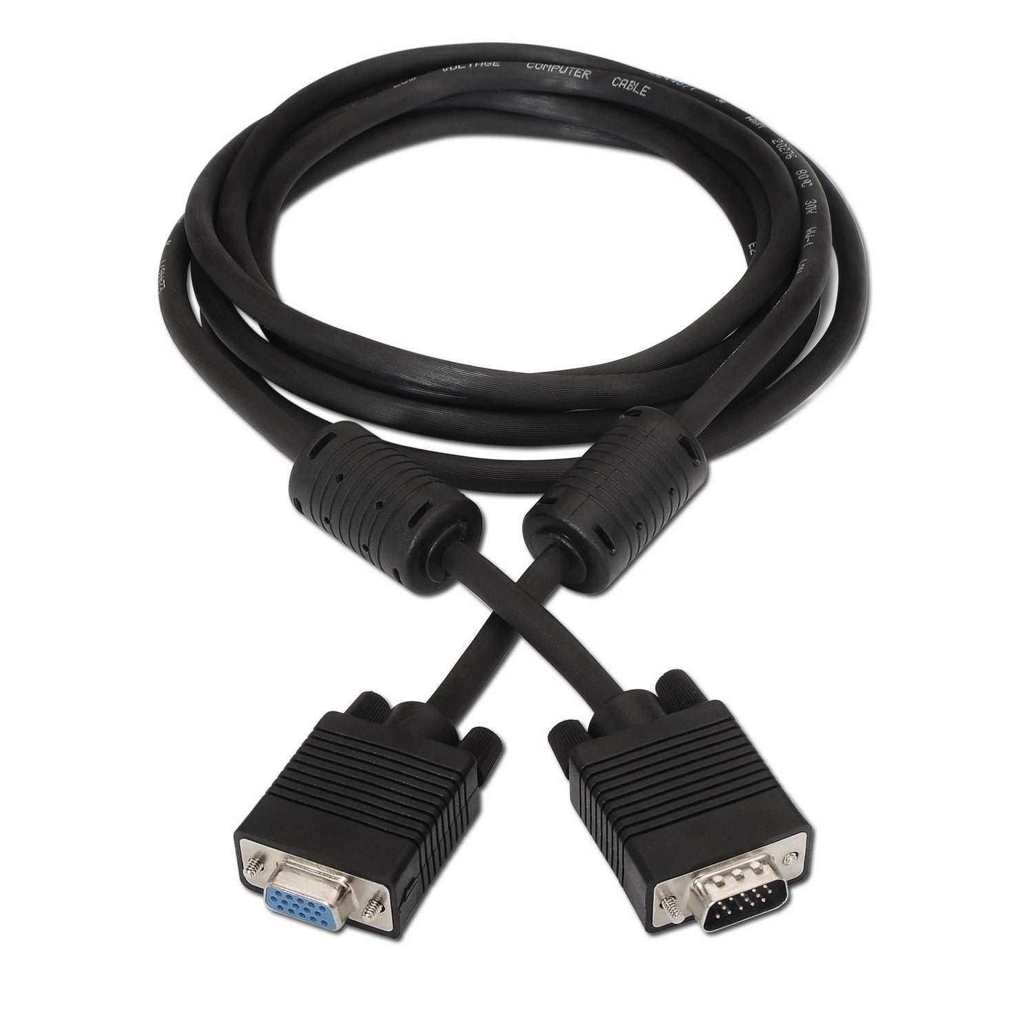 AISENS A113-0078 cable VGA 1,8 m VGA (D-Sub) Negro