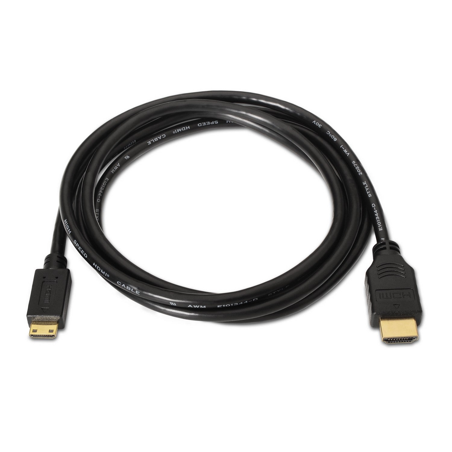 AISENS A119-0115 cable HDMI 3 m HDMI tipo A (Est+índar) HDMI Type C (Mini) Negro