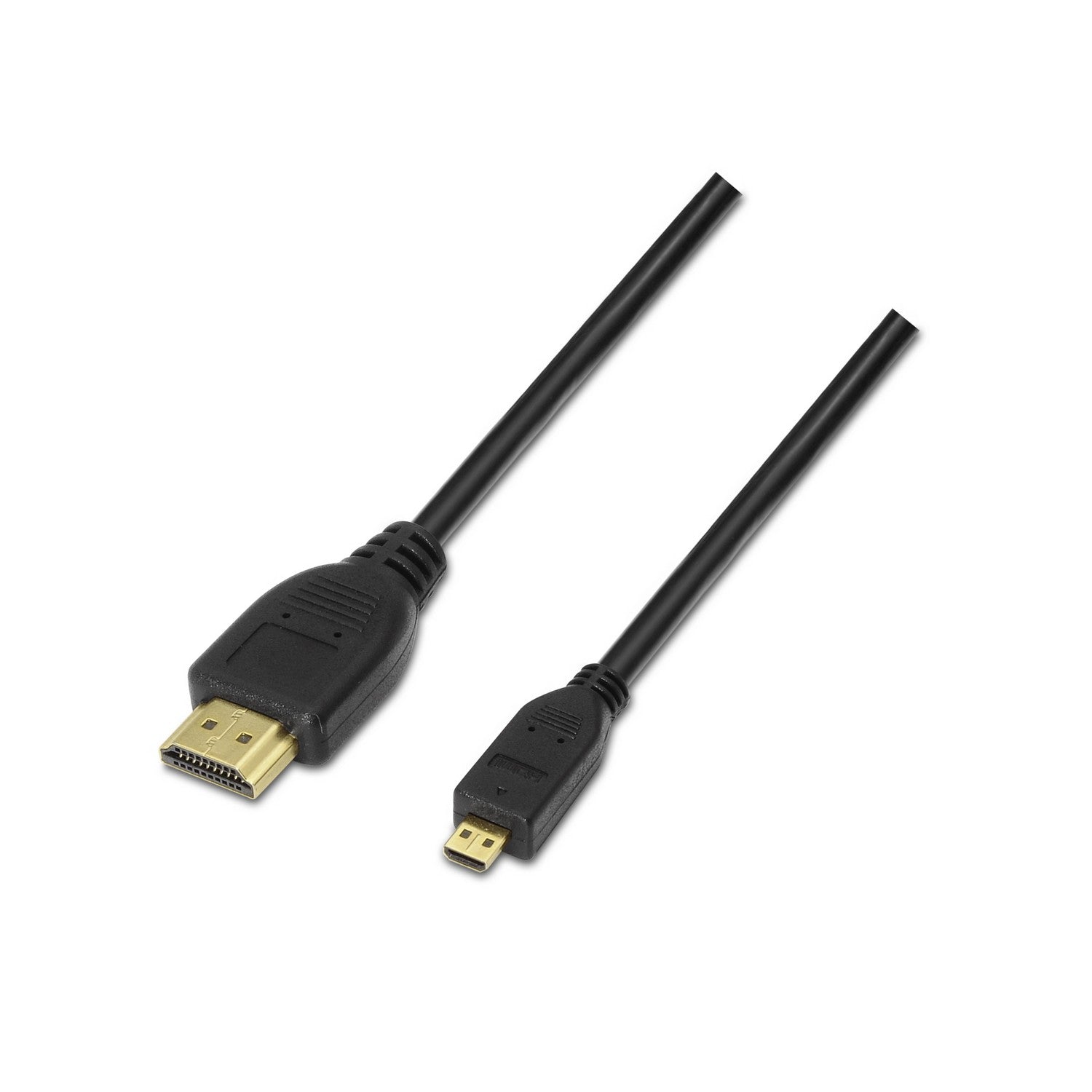 AISENS A119-0116 cable HDMI 0,8 m HDMI tipo A (Est+índar) HDMI tipo D (Micro) Negro