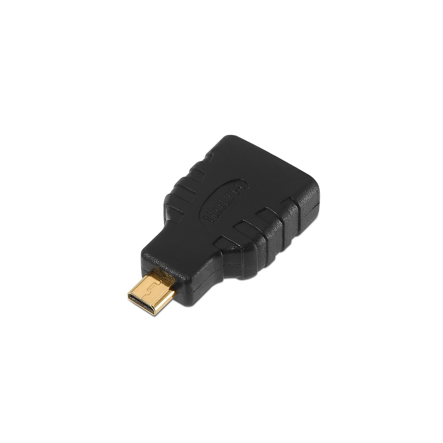 AISENS A121-0125 cambiador de g+®nero para cable HDMI Micro HDMI Negro