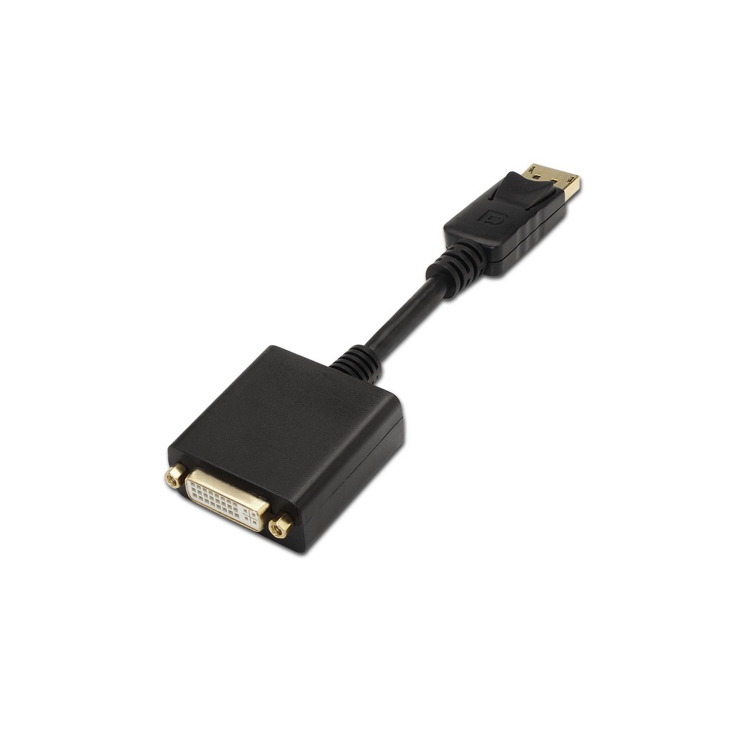 AISENS A125-0133 adaptador de cable de v+¡deo 0,15 m DisplayPort DVI Negro