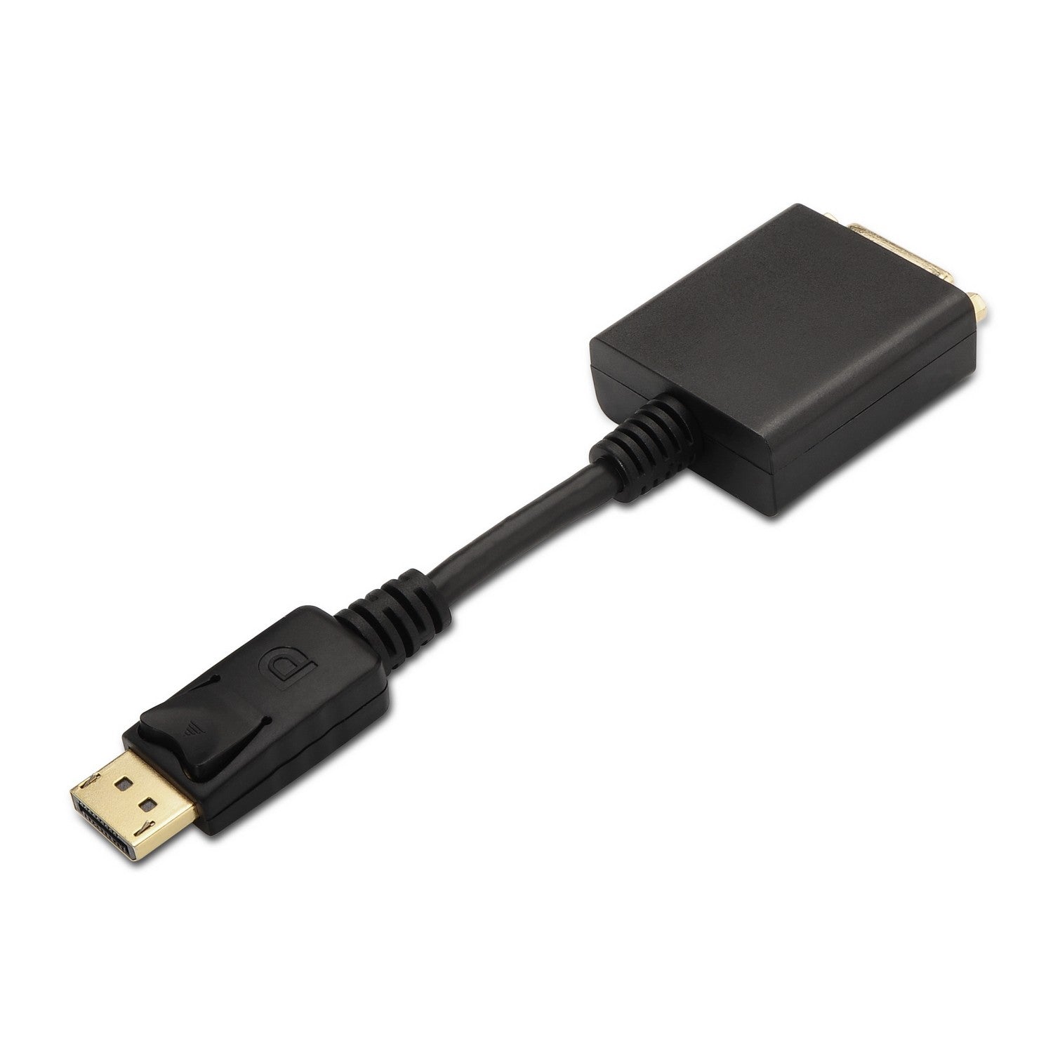 AISENS A125-0133 adaptador de cable de v+¡deo 0,15 m DisplayPort DVI Negro