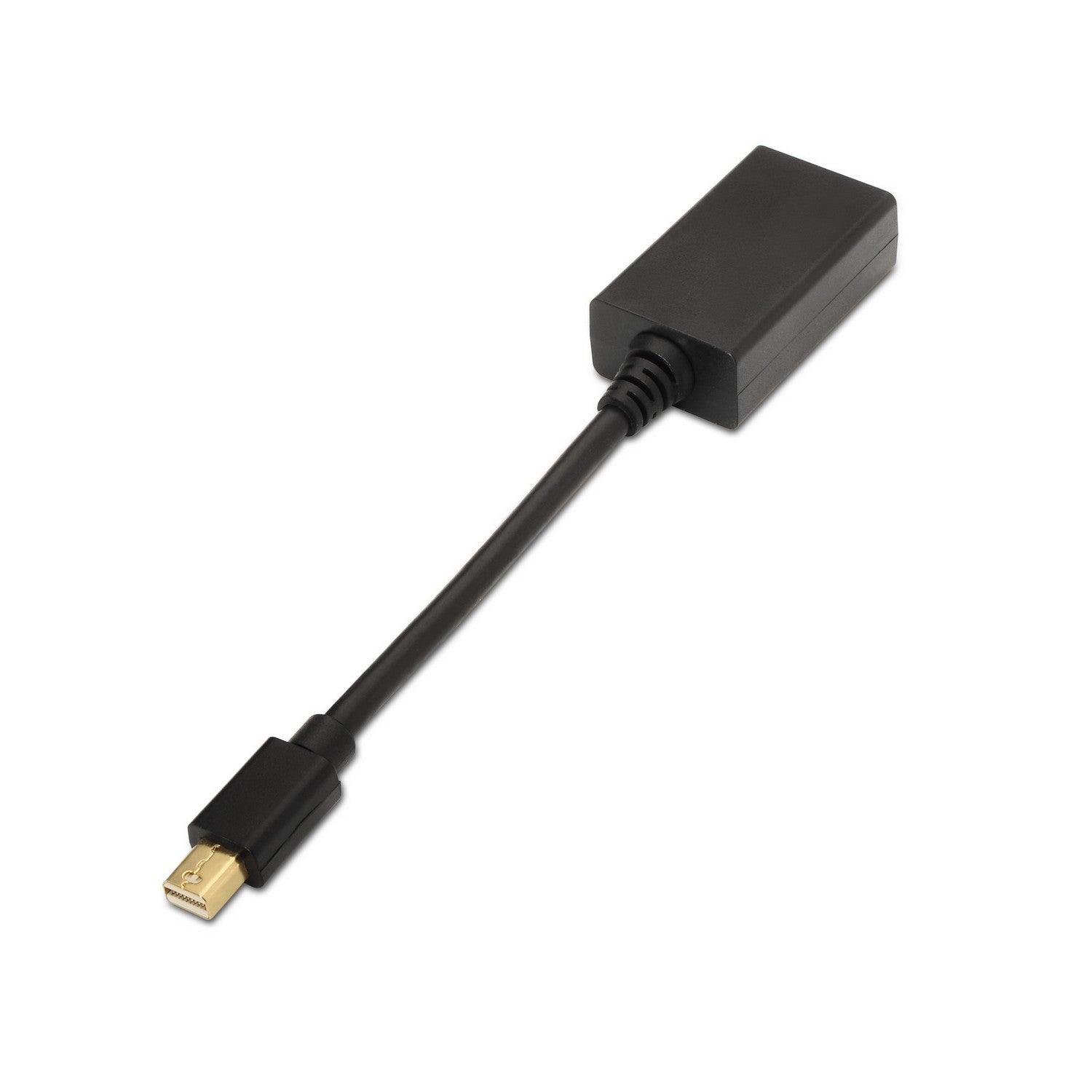 AISENS A125-0137 adaptador de cable de v+¡deo 0,15 m Mini DisplayPort HDMI Negro
