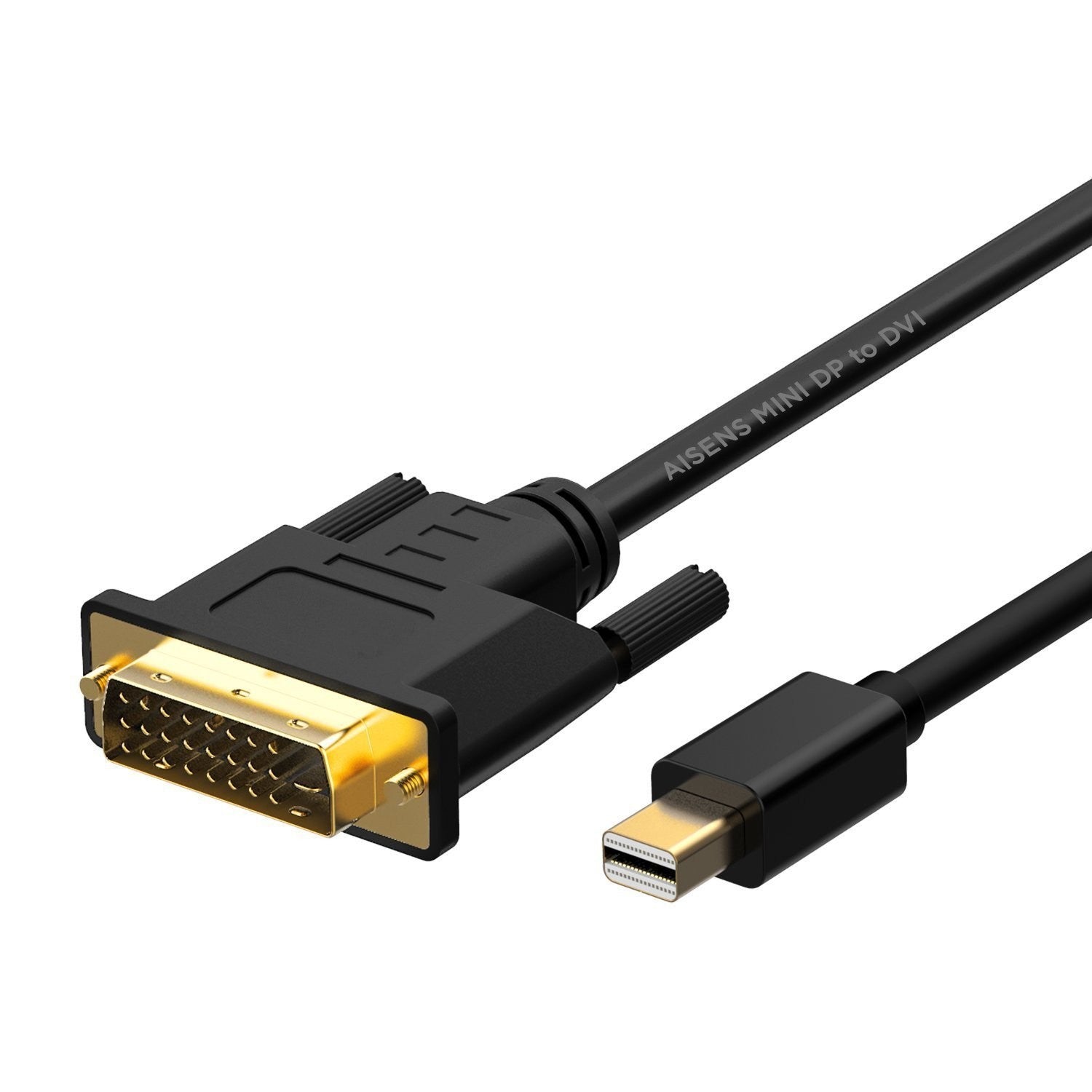 AISENS A125-0363 adaptador de cable de v+¡deo 2 m Mini DisplayPort DVI Negro
