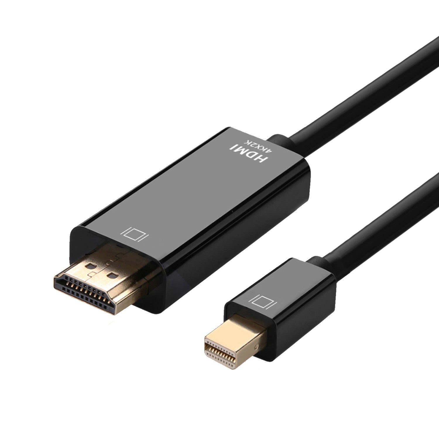 AISENS A125-0458 adaptador de cable de v+¡deo 3 m Mini DisplayPort HDMI Negro