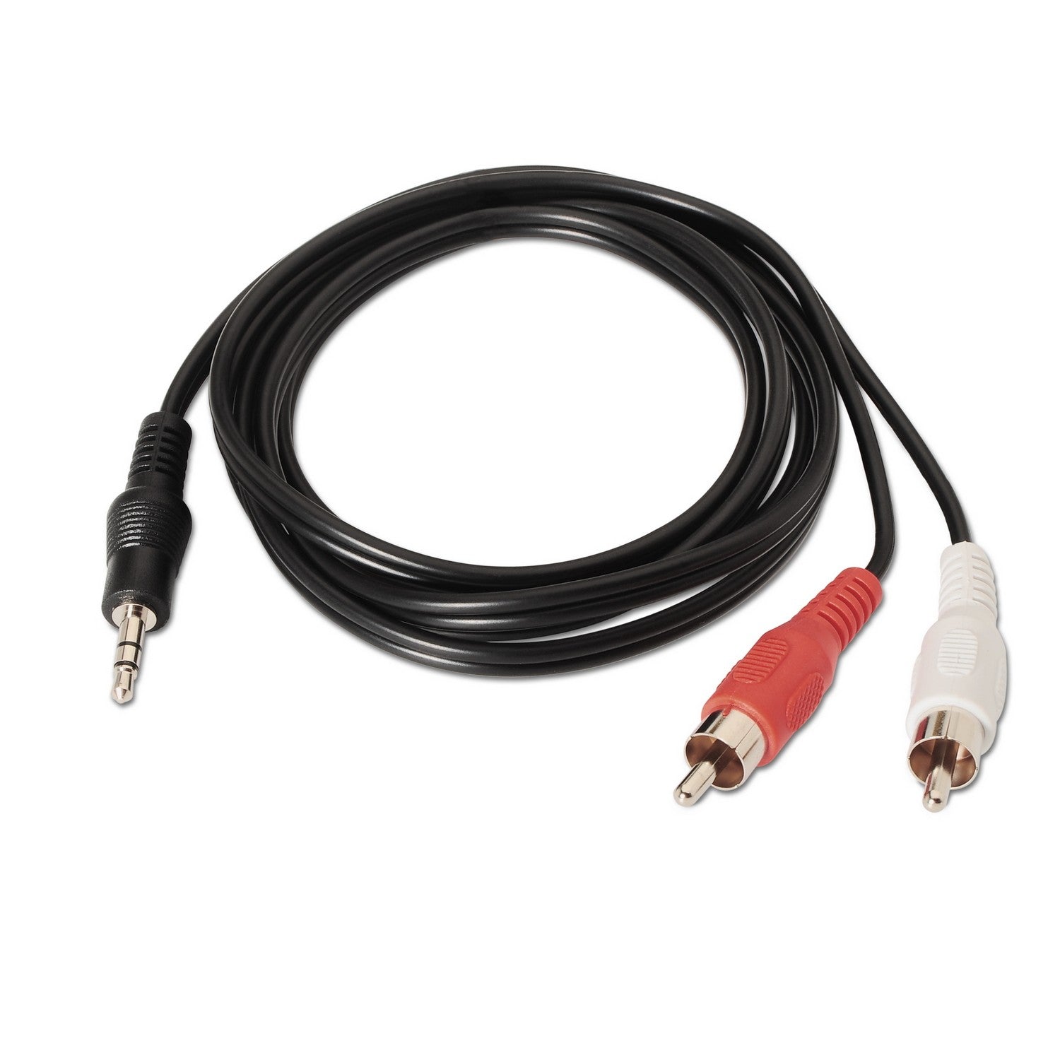 AISENS A128-0148 cable de audio 3 m 3,5mm 2 x RCA Negro