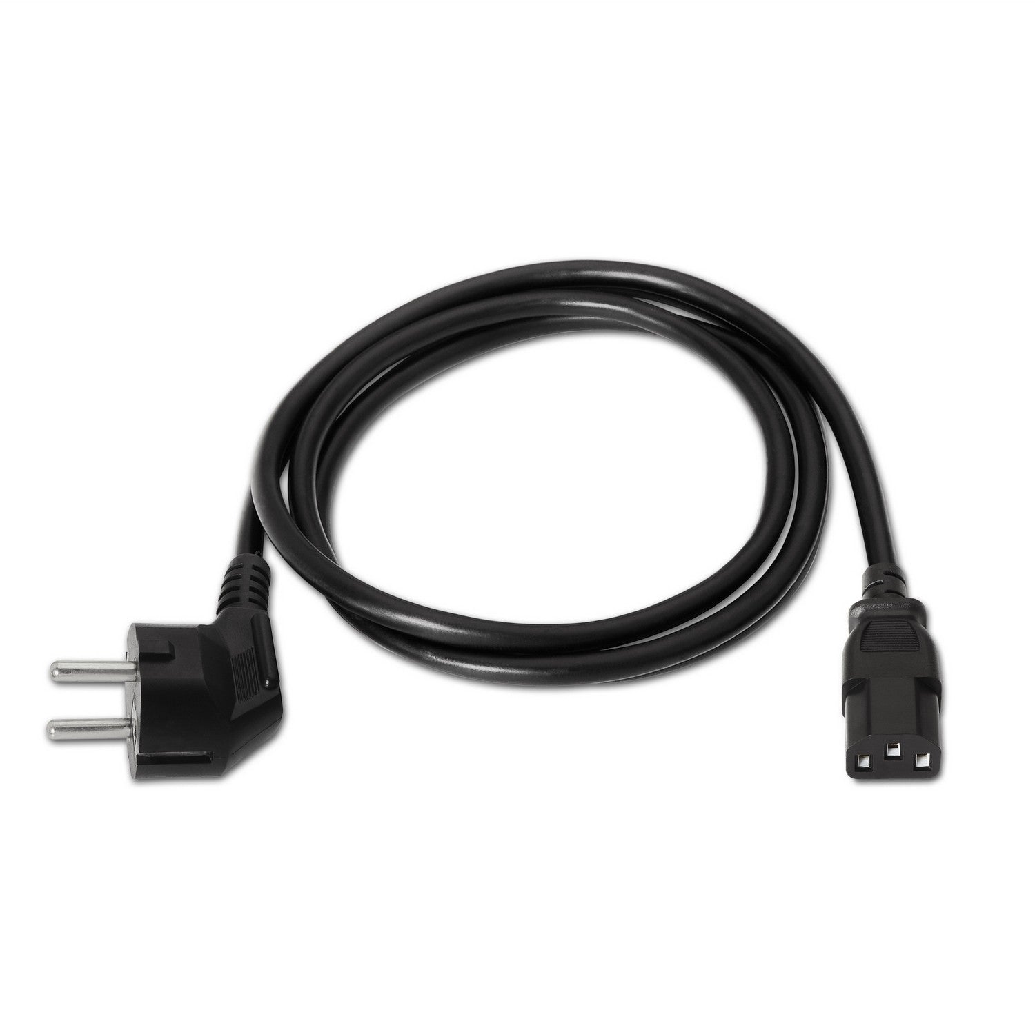 AISENS A132-0167 cable de transmisi+¦n Negro 1,5 m CEE7/7 C13 acoplador