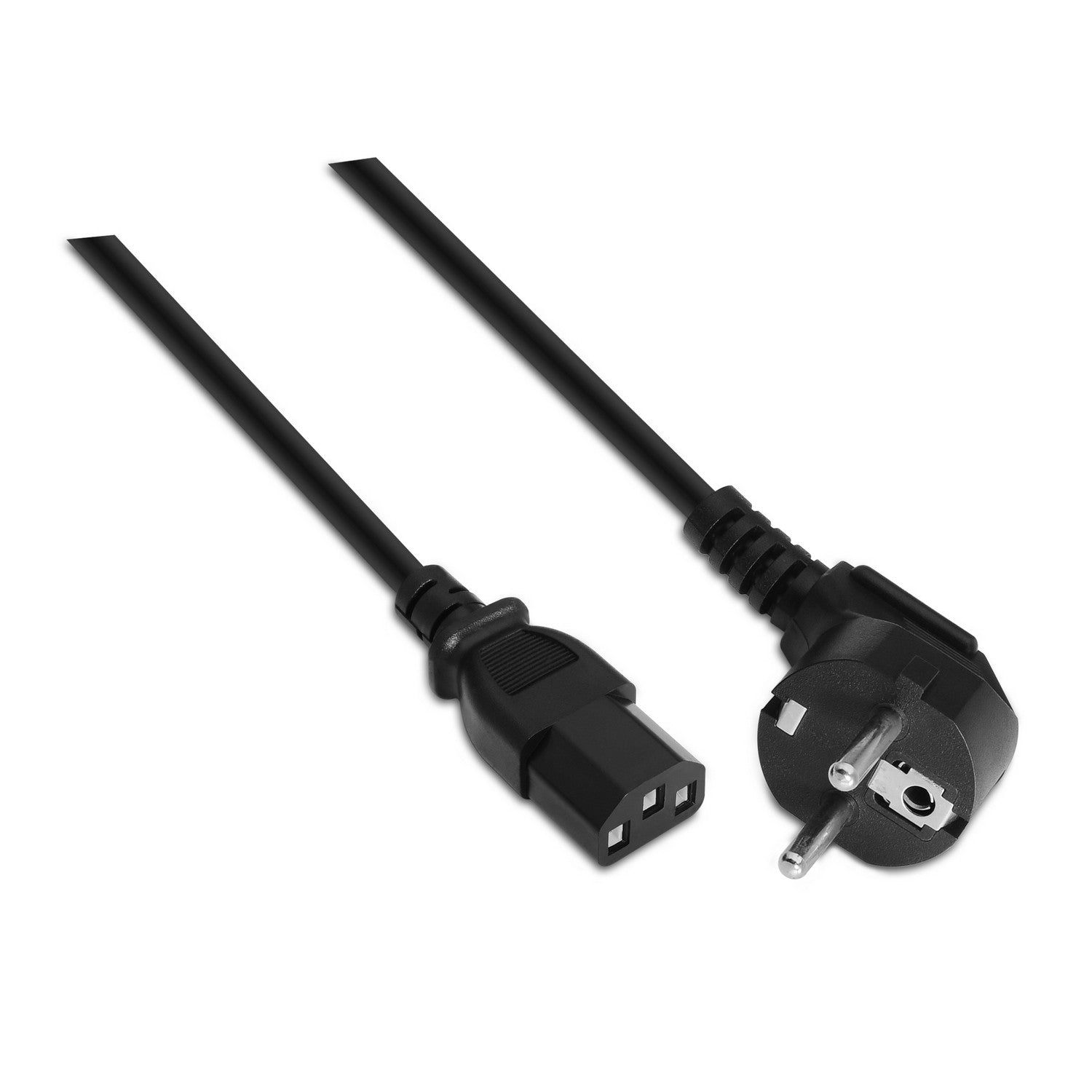 AISENS A132-0169 cable de transmisi+¦n Negro 5 m CEE7/7 C13 acoplador