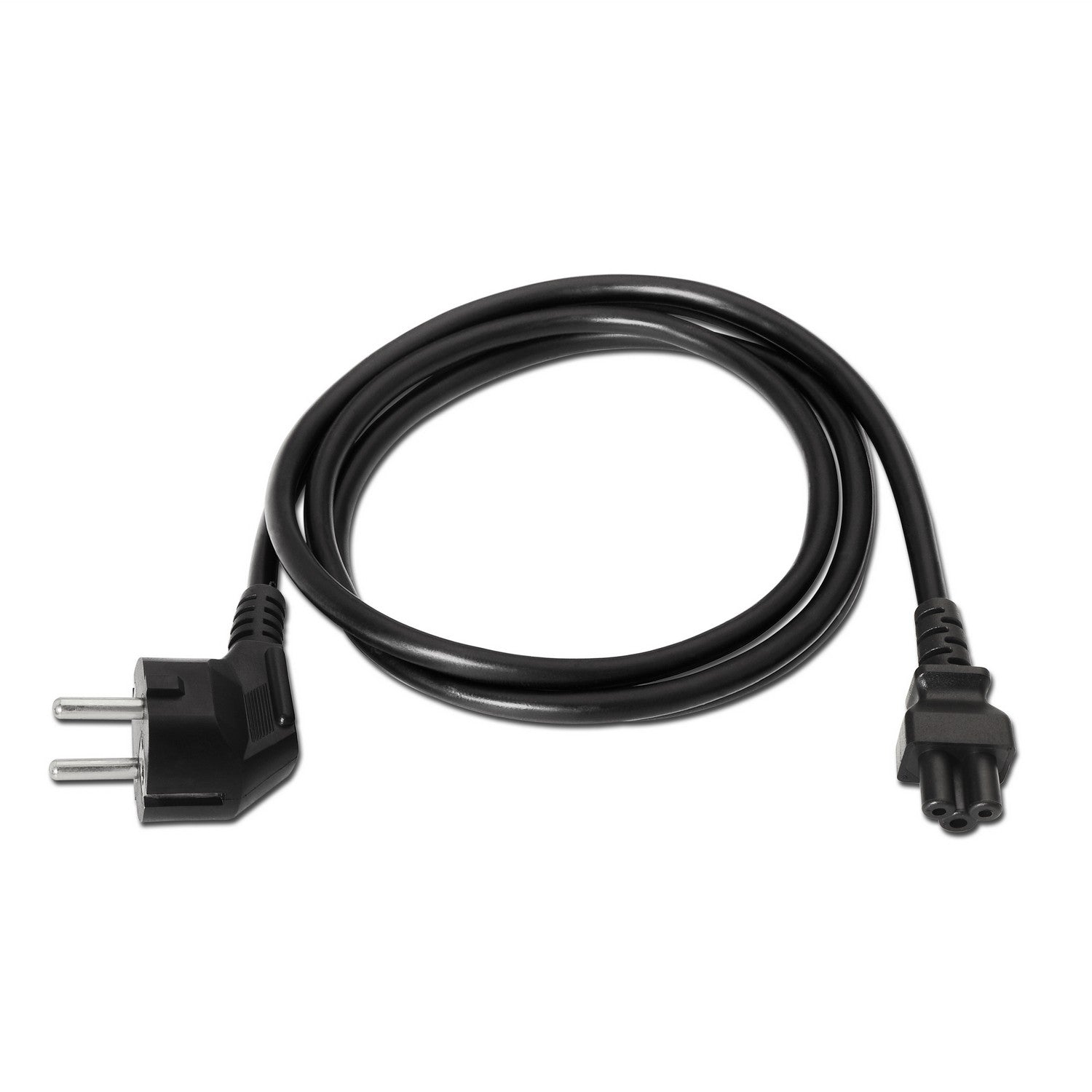 AISENS A132-0172 cable de transmisi+¦n Negro 1,5 m CEE7/7 C5 acoplador