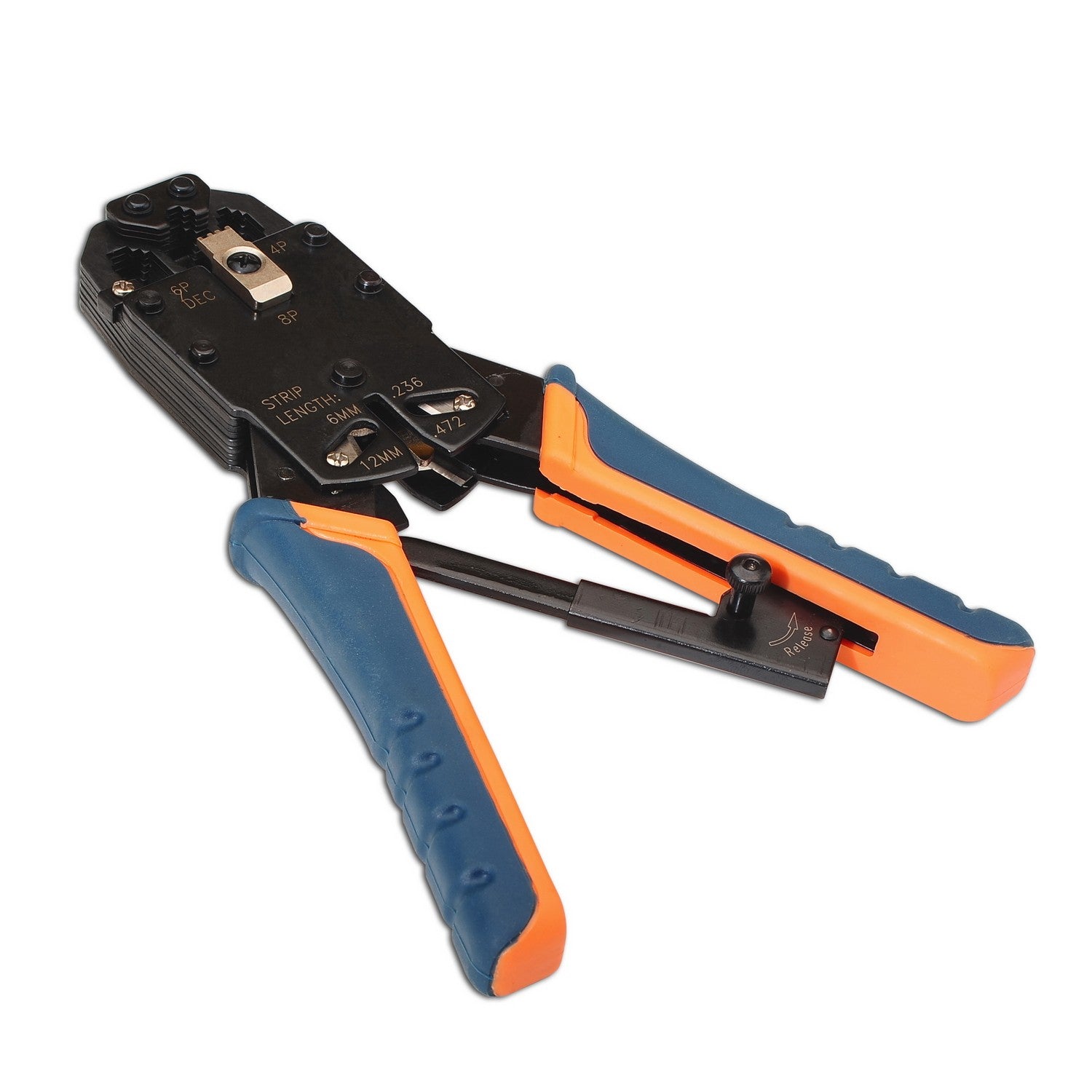 AISENS A142-0311 crimpadora Herramienta para prensar Negro, Azul, Naranja