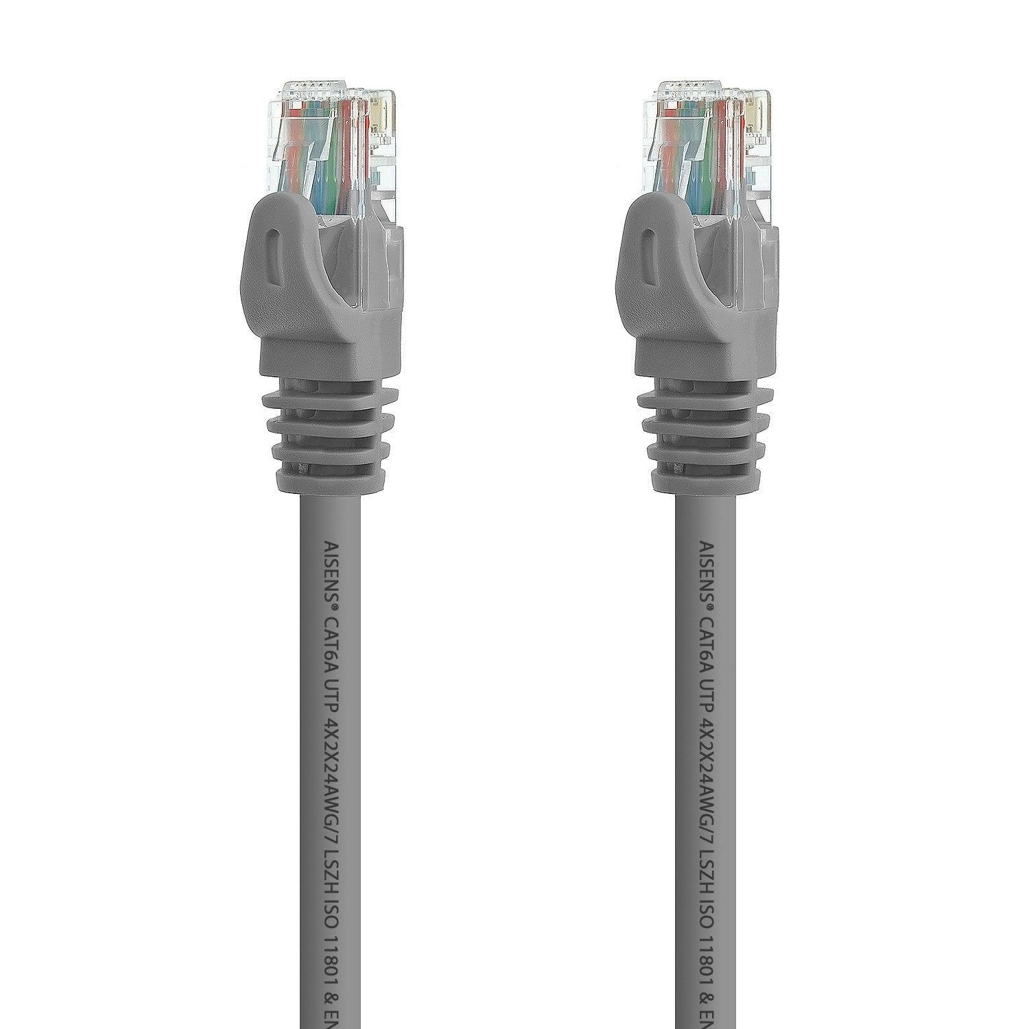 AISENS A145-0326 cable de red Gris 1 m Cat6a U/UTP (UTP)