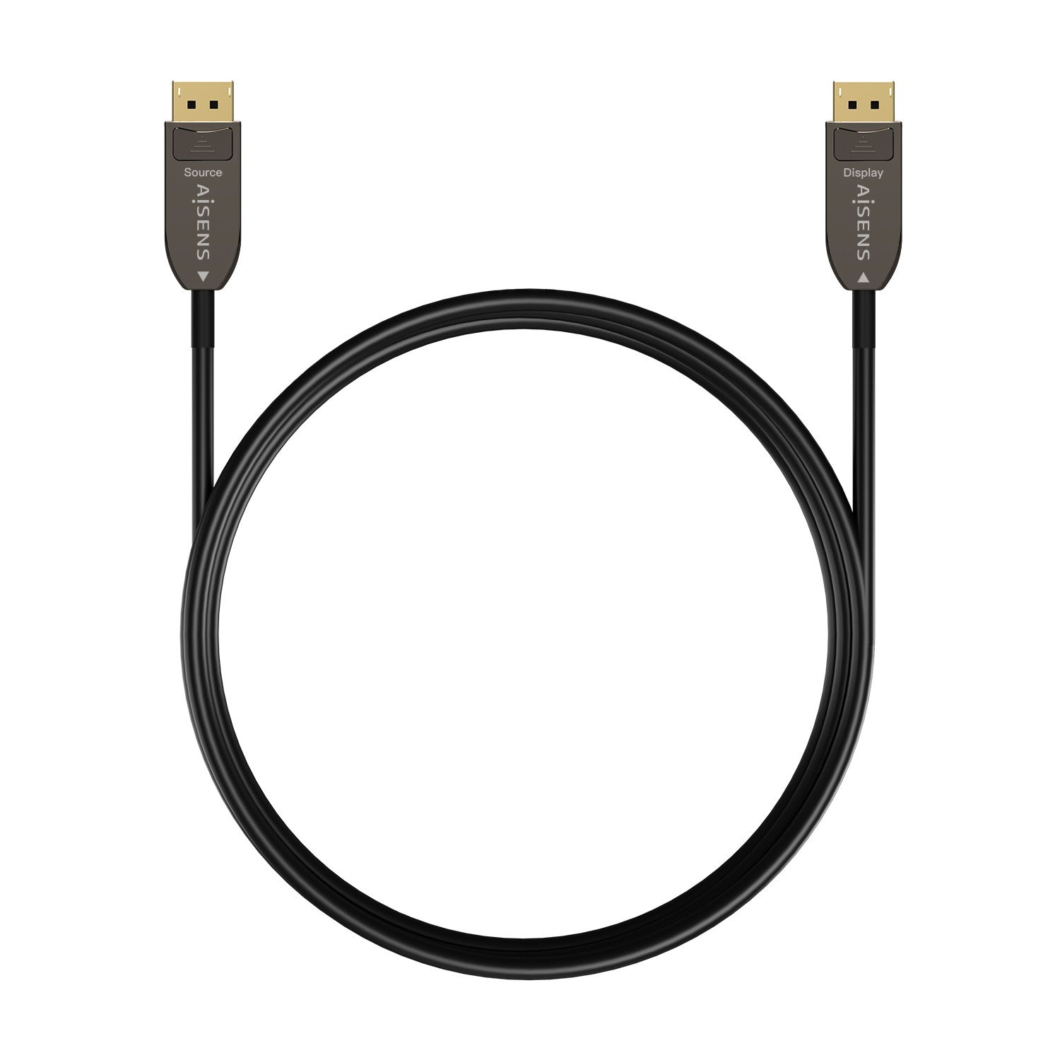 AISENS A155-0608 cable DisplayPort 20 m Negro
