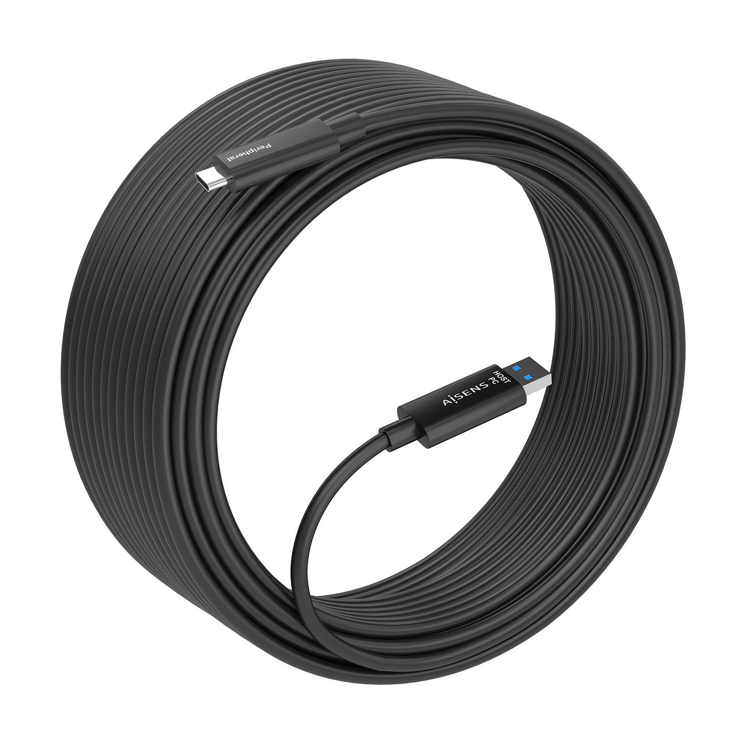 AISENS A157-0926 cable USB USB 3.2 Gen 2 (3.1 Gen 2) 25 m 2 x USB A USB C Negro
