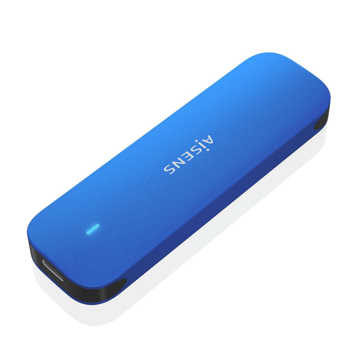 AISENS ASM2-026BLU caja para disco duro externo Caja externa para unidad de estado s+¦lido (SSD) Azul M.2