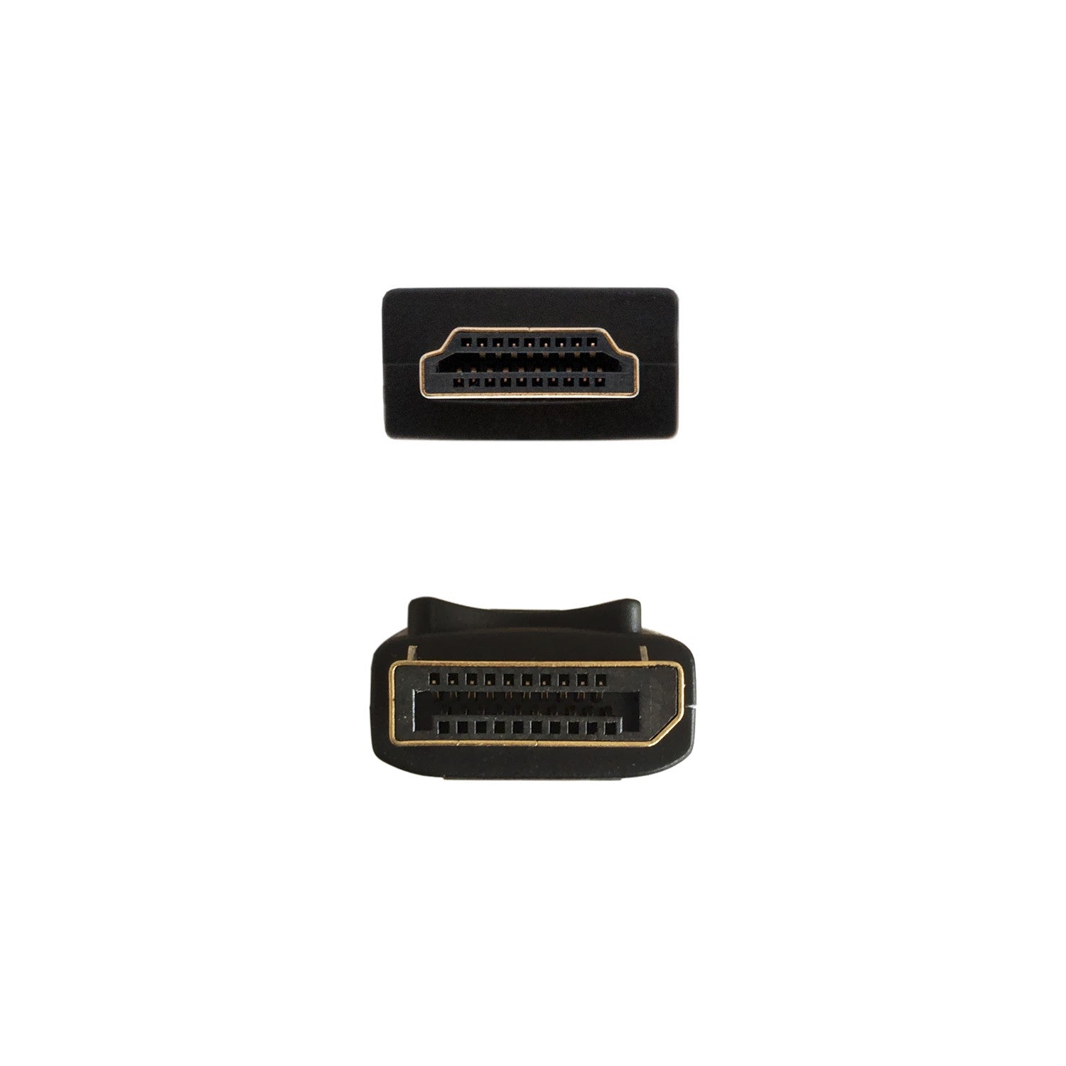 AISENS CABLE CONVERSOR DISPLAYPORT A HDMI, DP/M-HDMI/M, NEGRO, 2.0M