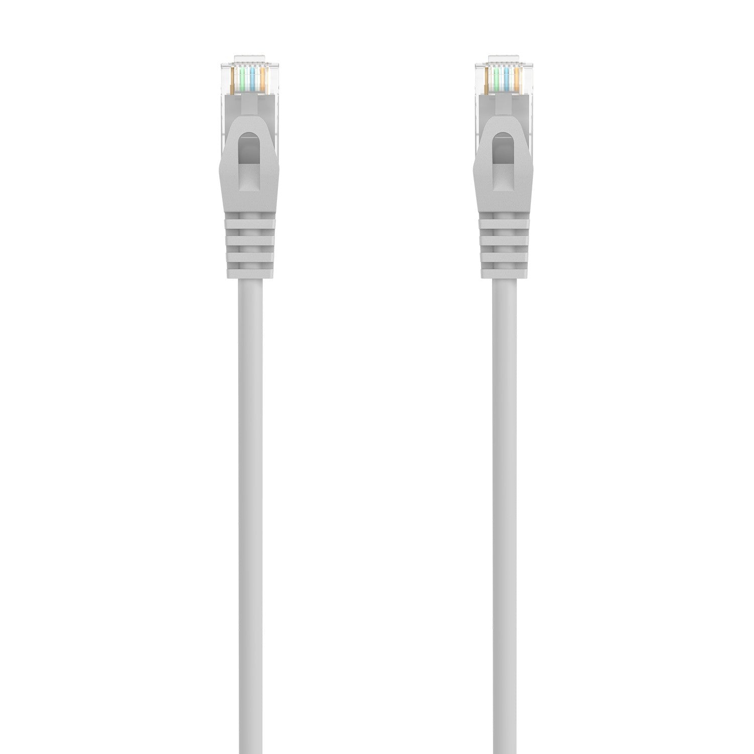 AISENS Cable de Red Latiguillo RJ45 LSZH Cat.6A 500 Mhz UTP AWG24, Gris, 1.5M