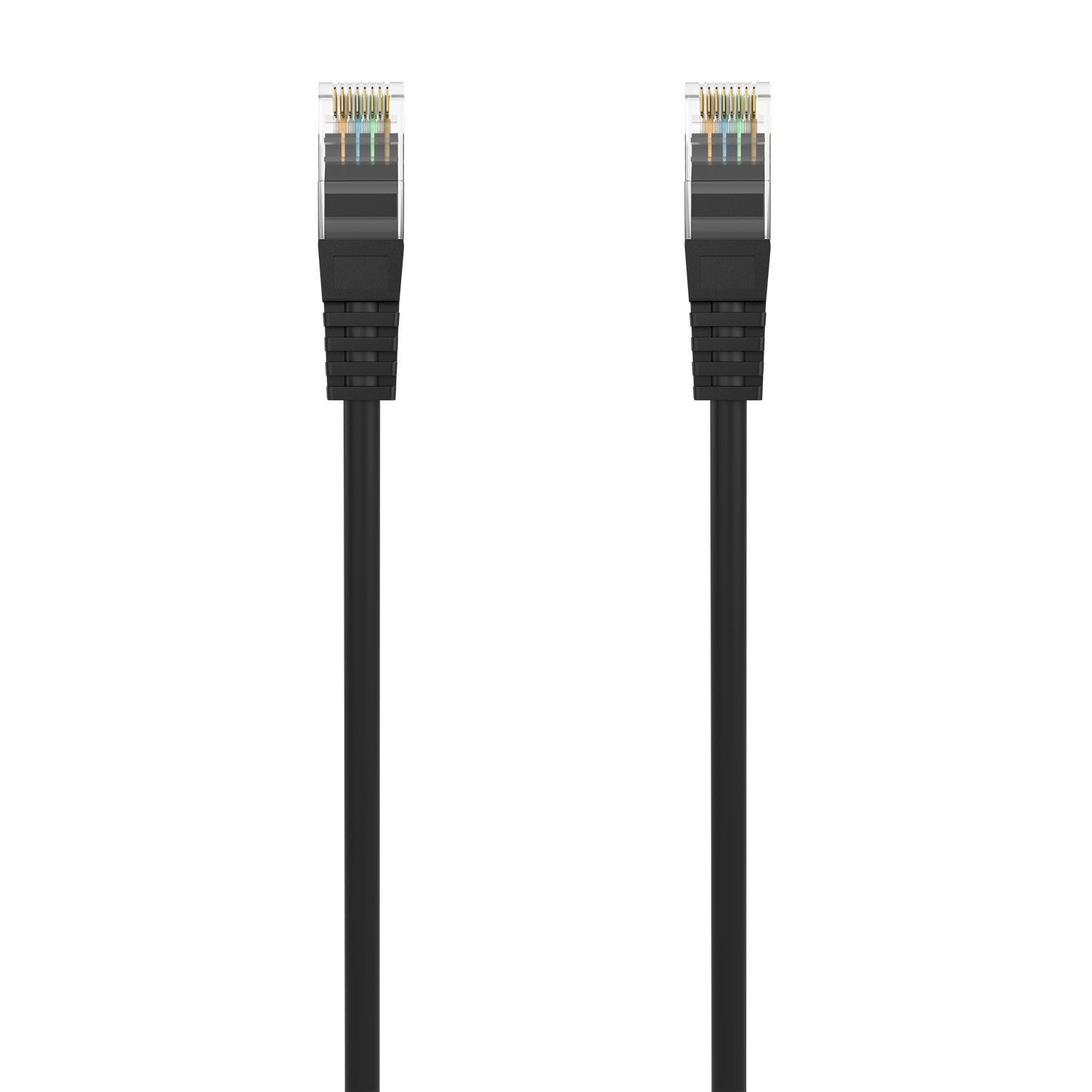 AISENS Cable de Red Latiguillo RJ45 LSZH Cat.6A 500 Mhz UTP AWG24, Negro, 1.0M