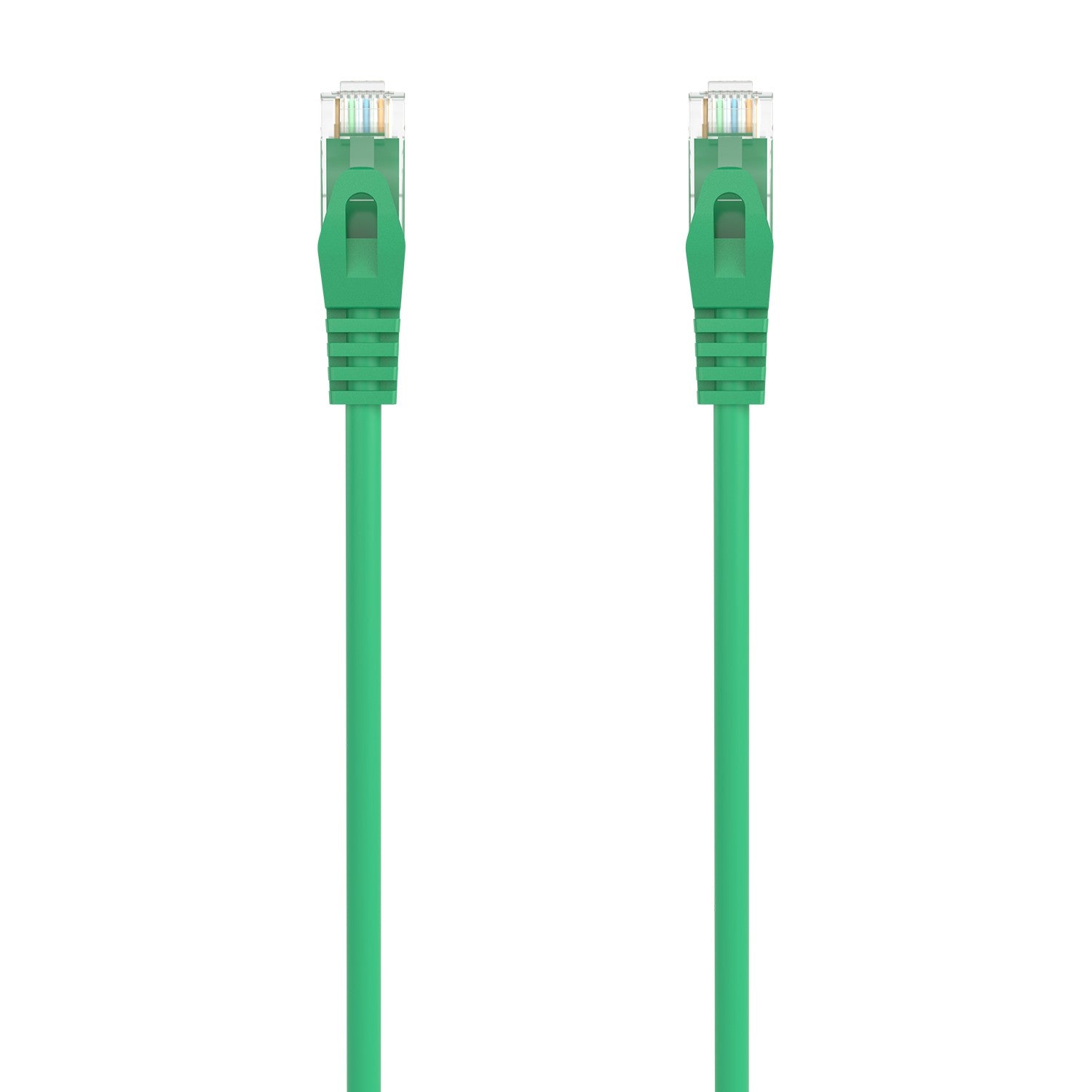 AISENS Cable de Red Latiguillo RJ45 LSZH Cat.6A 500 Mhz UTP AWG24, Verde, 1.0M