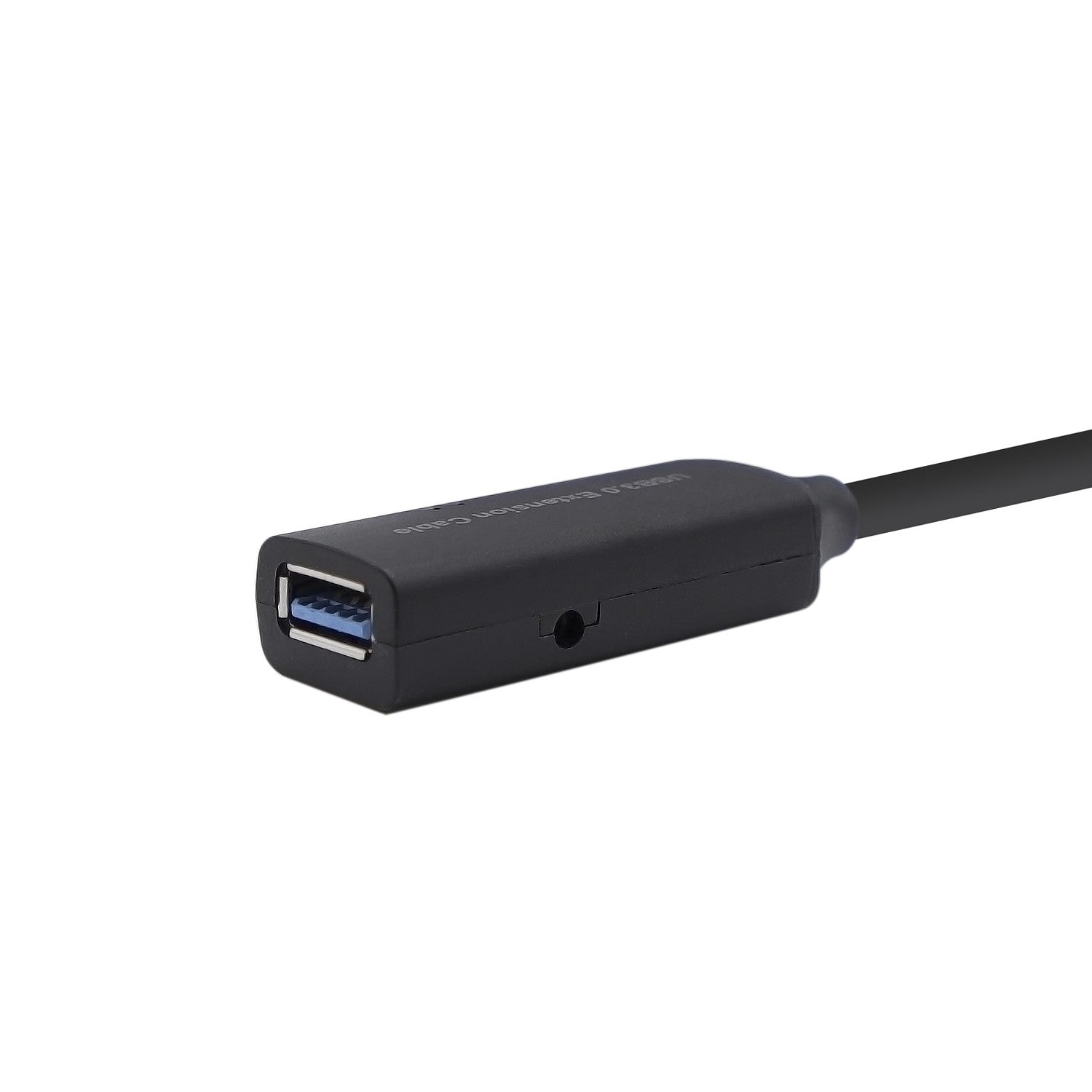 AISENS Cable USB 3.0 Prolongador con amplificador y alim., Tipo A/M-A/H, Negro, 10m