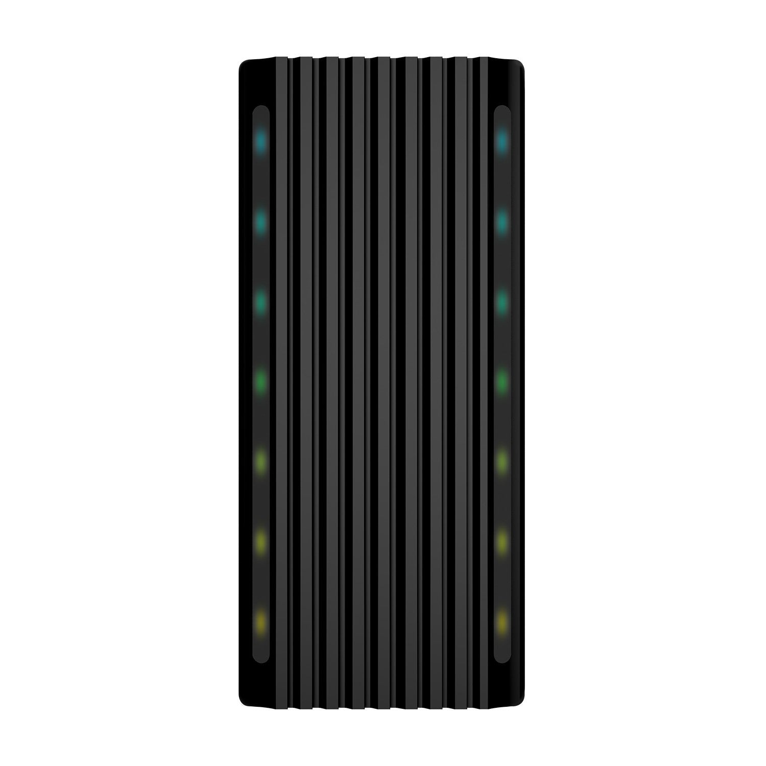 AISENS Caja Externa M.2 RGB Gaming ASM2-RGB012B SATA/NVMe A USB3.1 Gen2, Negra