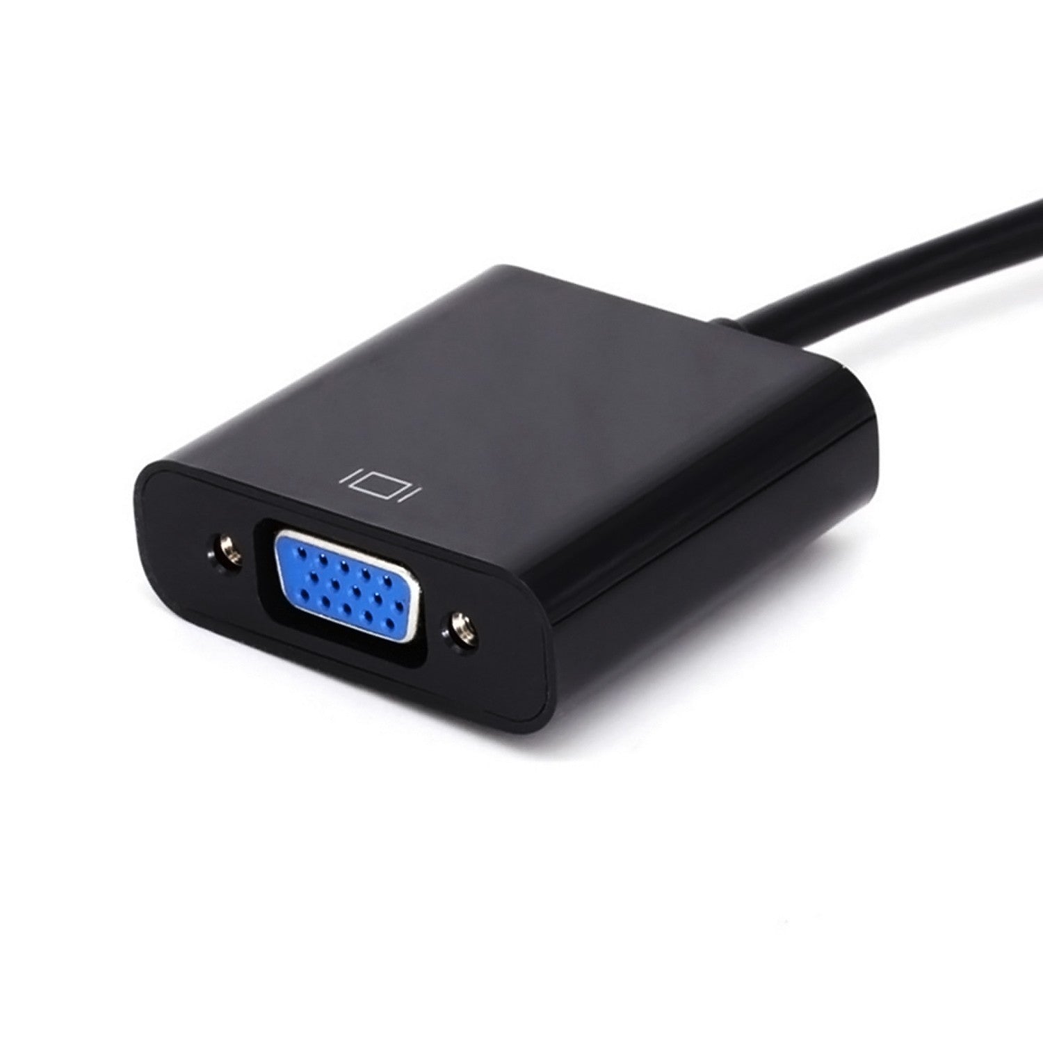 AISENS CONVERSOR DVI-D A VGA, 24+1/M-HDB15/H, NEGRO, 10CM