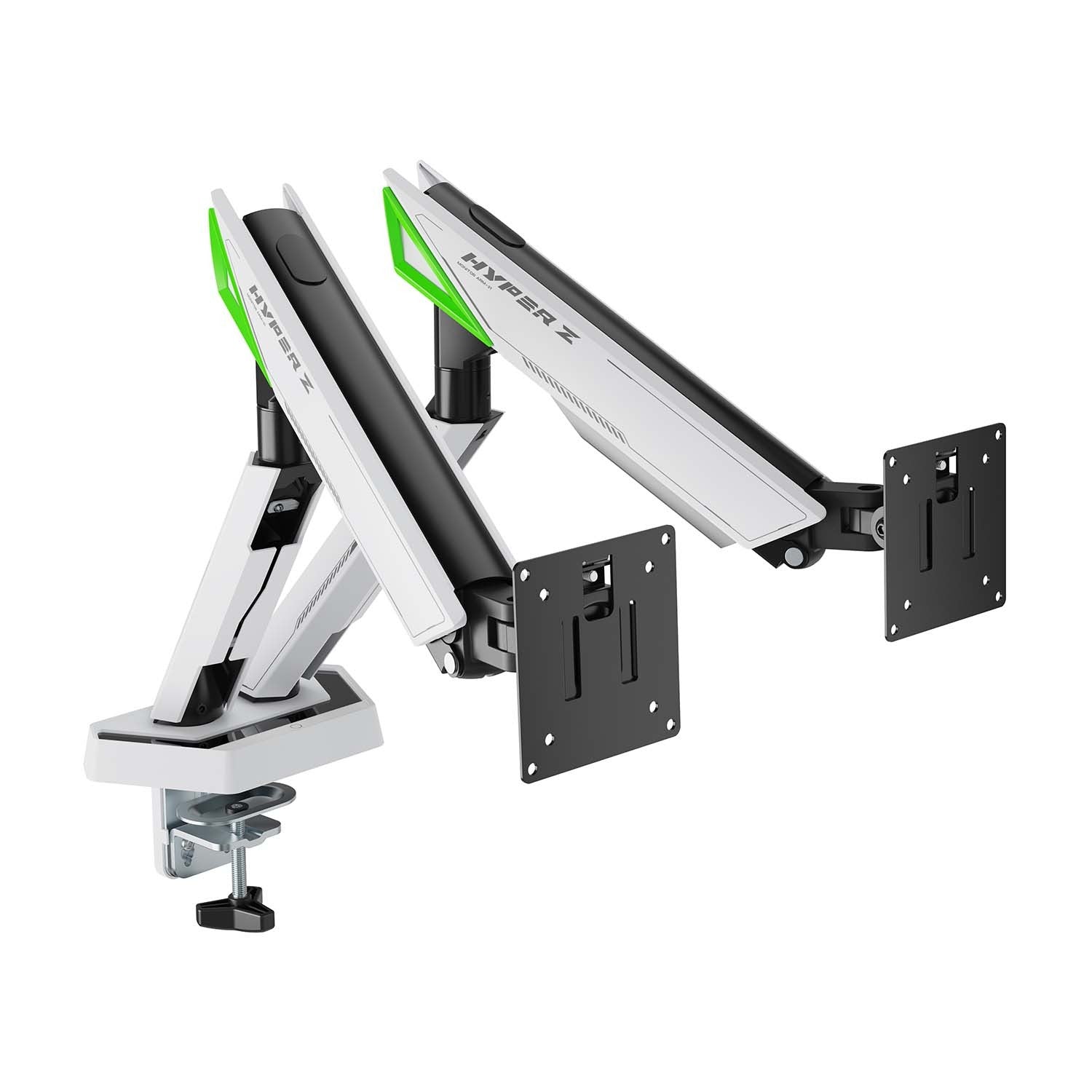 AISENS DT38TSR-345 soporte para monitor 96,5 cm (38") Escritorio Negro, Blanco