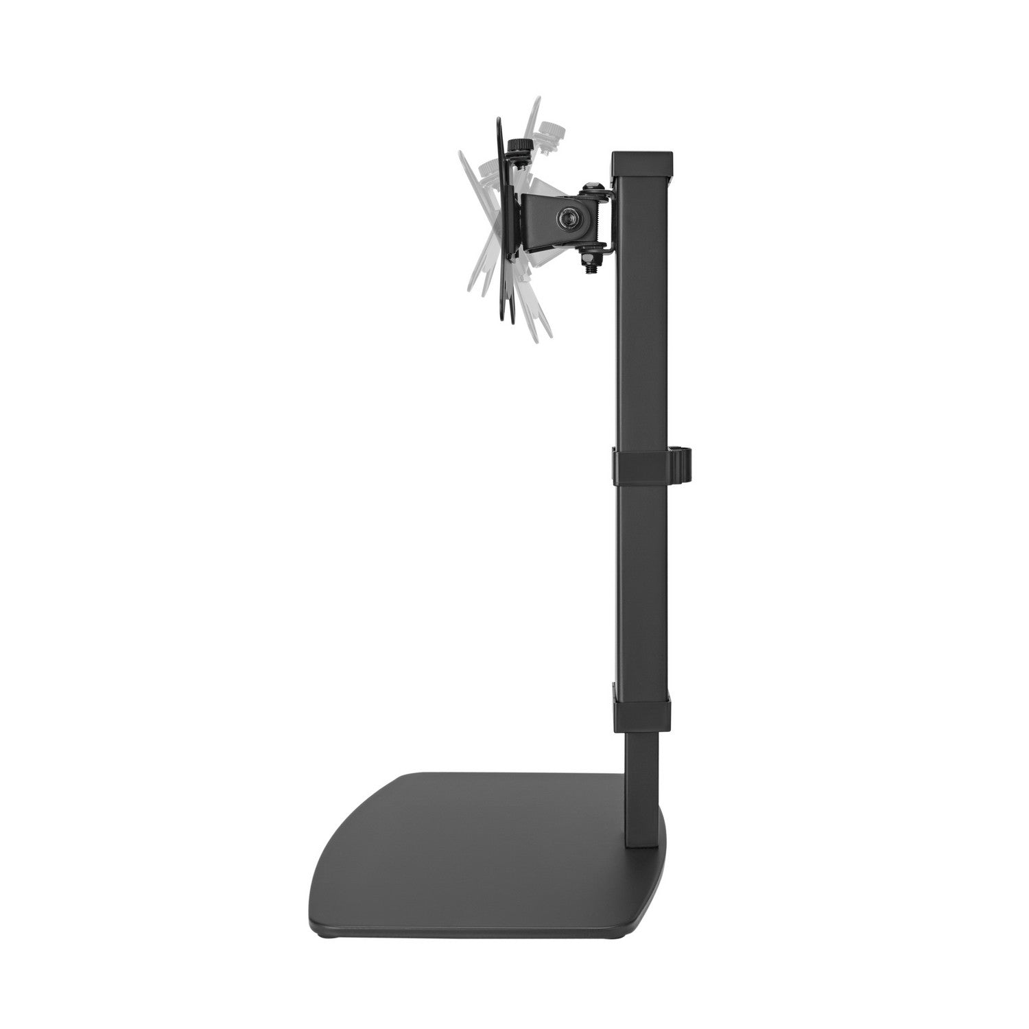 AISENS Soporte De Mesa Eco Giratorio E Inclinable Para Monitor/tv 8kg De 17-32, Negro