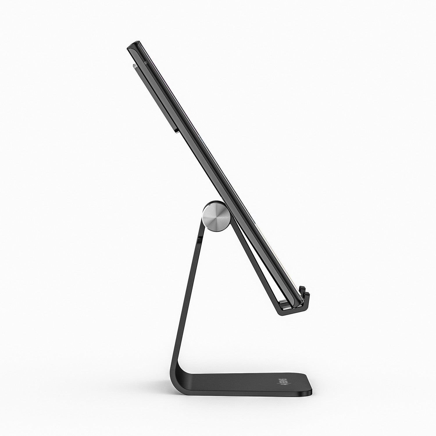 AISENS Soporte De Sobremesa Tama+¦o M Ajustable (1 Pivote) Para Movil / Tablet, Negro