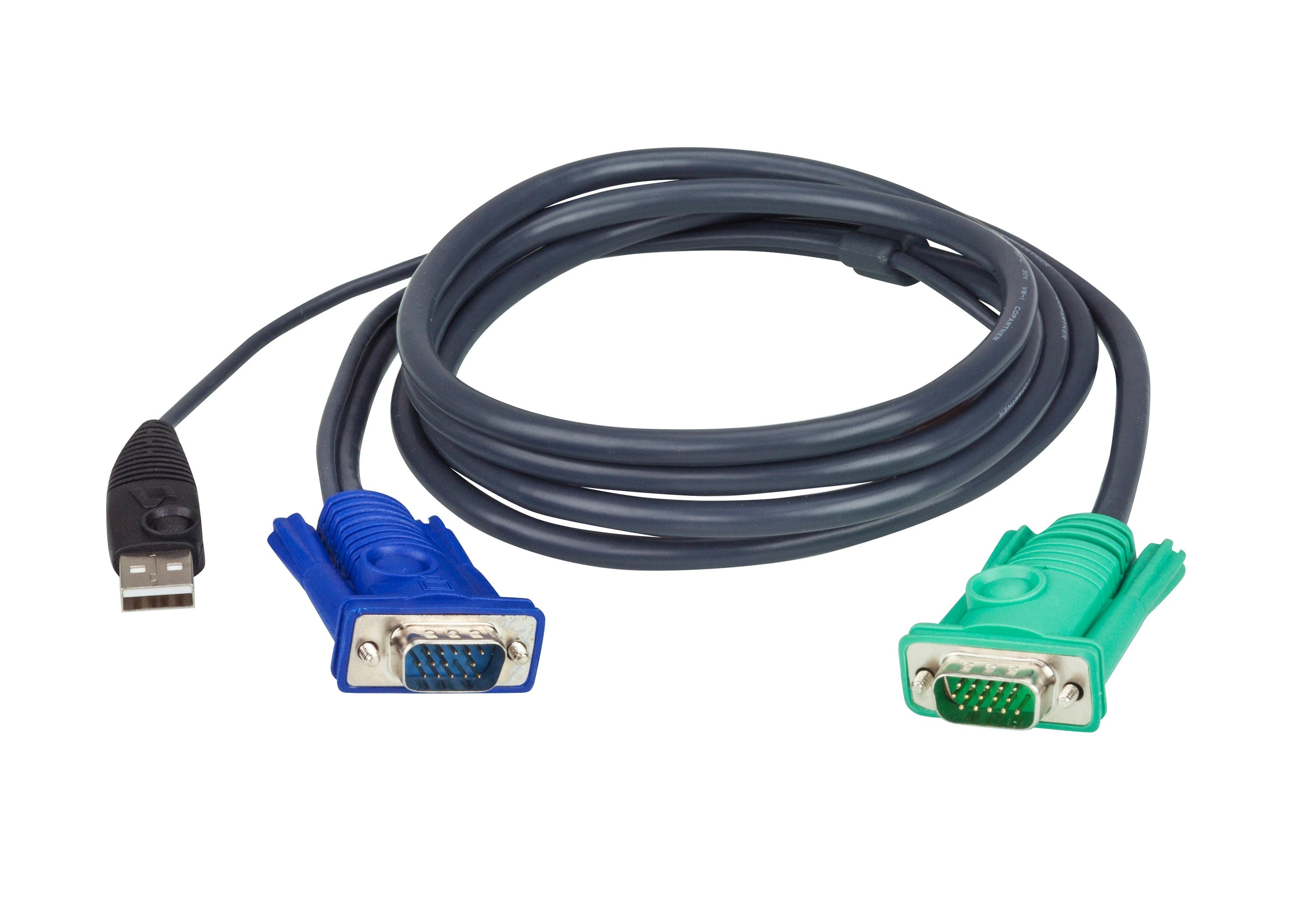 ATEN Cable KVM USB con SPHD 3 en 1 de 1,2 m