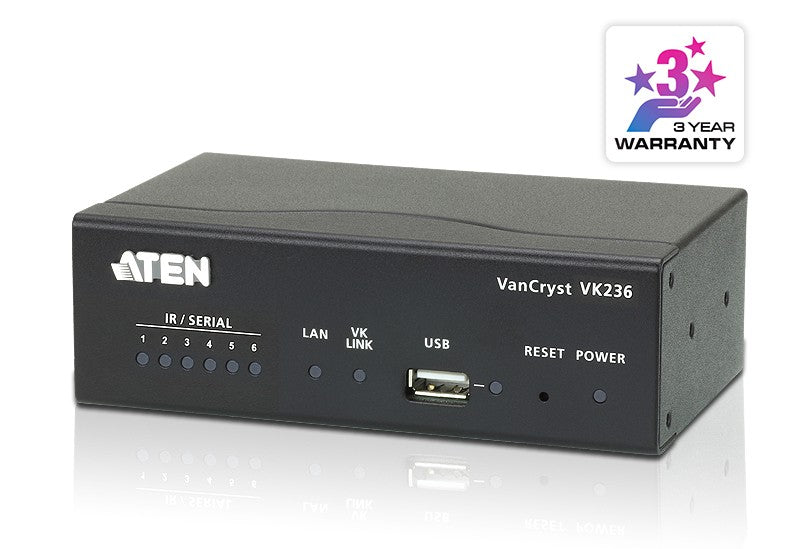 ATEN Caja de expansi+¦n de 6 puertos serie/IR