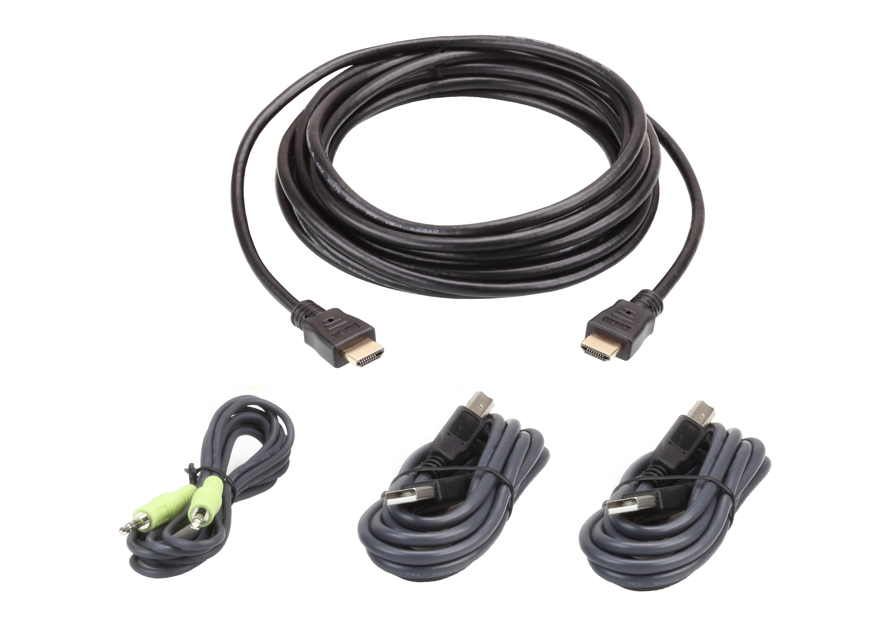 ATEN Kit de cable para KVM seguro HDMI USB de 3 m