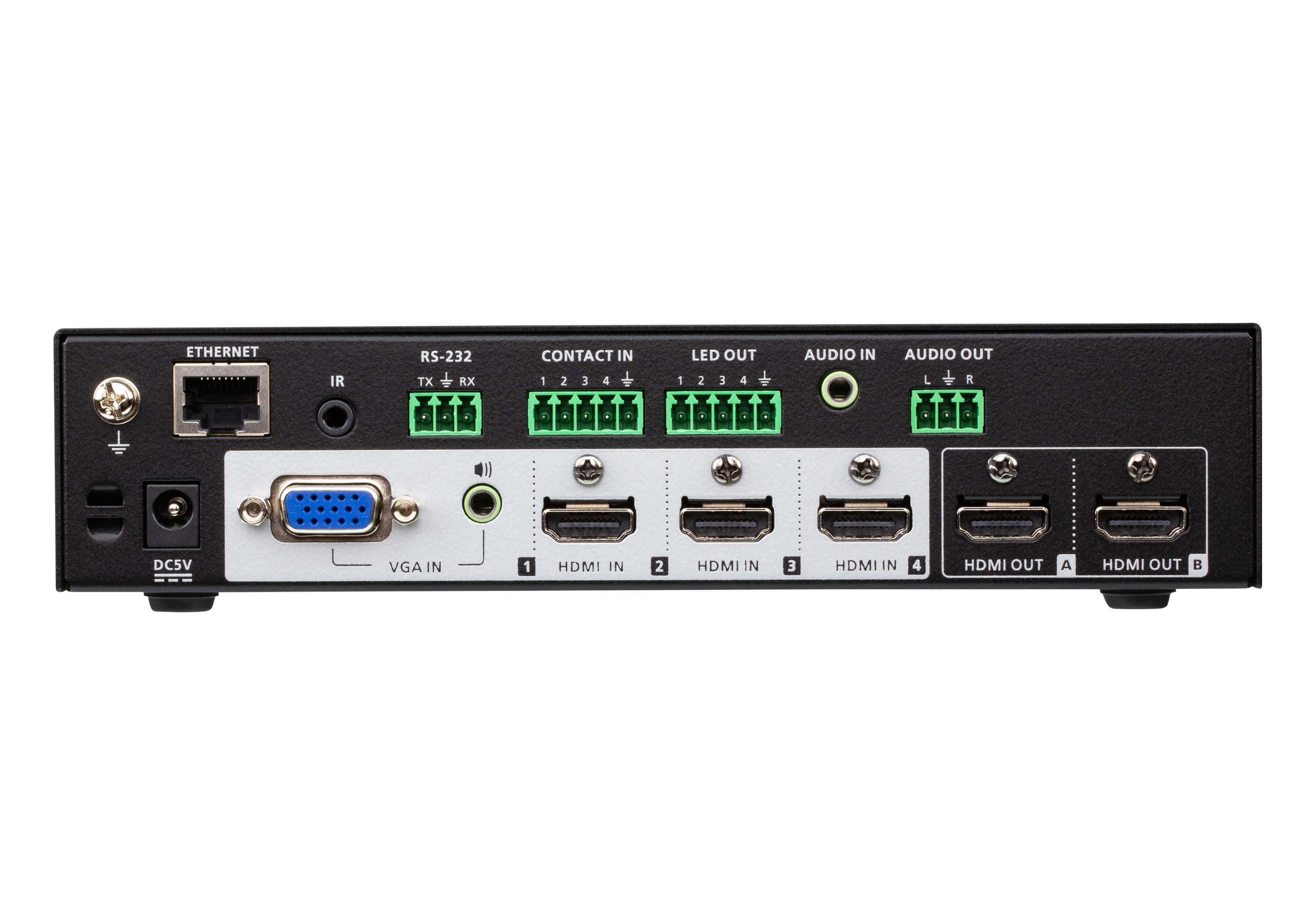 ATEN Switch de presentaci+¦n True 4K 4 x 2