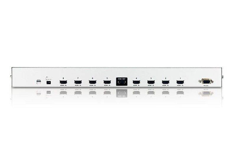 ATEN Switch HDMI de 8 puertos con mando a distancia por infrarrojos