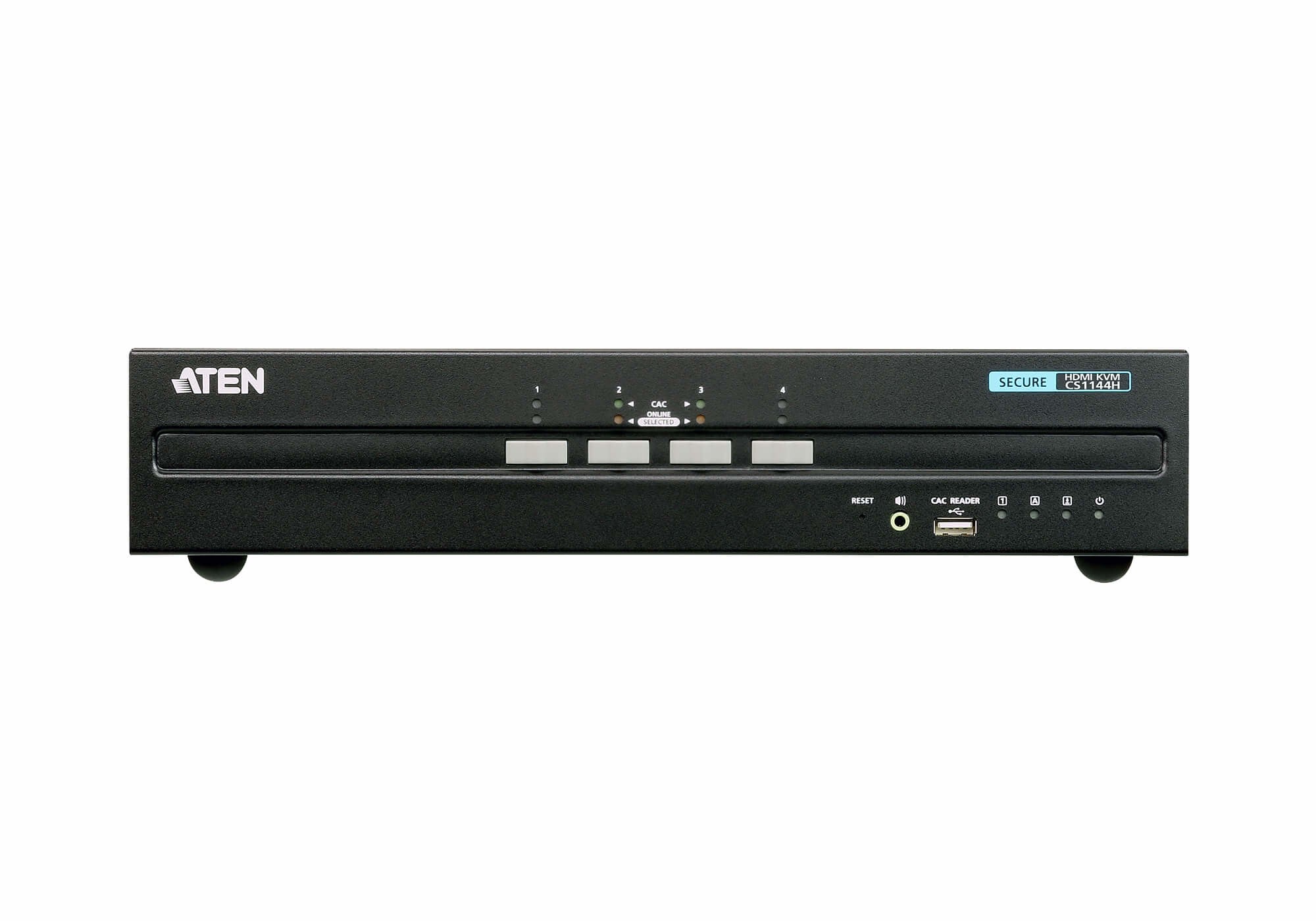 ATEN Switch KVM seguro HDMI dual display USB de 4 puertos (compatible con PSS PP v3.0)