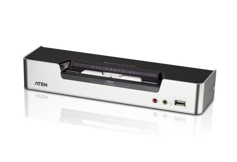 ATEN Switch KVMPÔäó DVI/Audio dual link/dual display USB de 2 puertos
