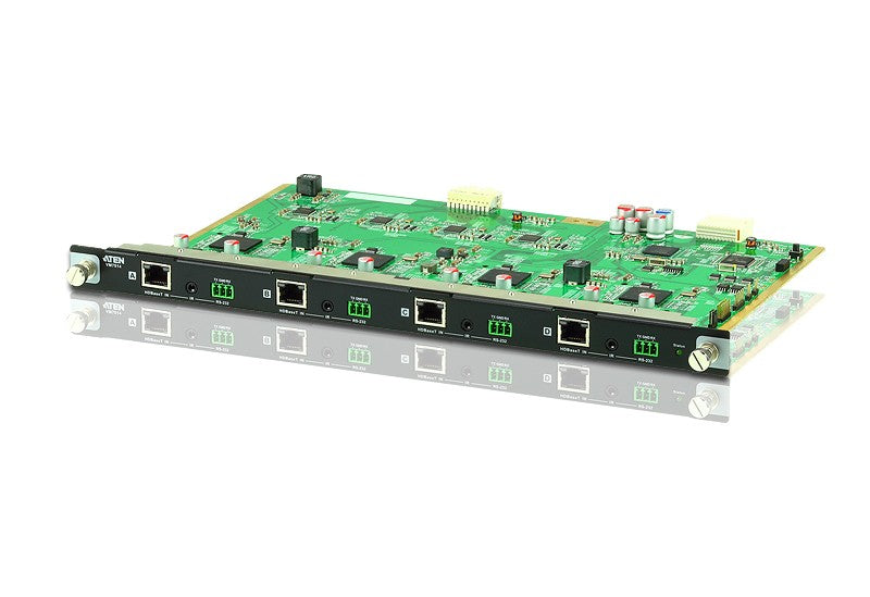 ATEN Tarjeta de entrada HDBaseT de 4 puertos