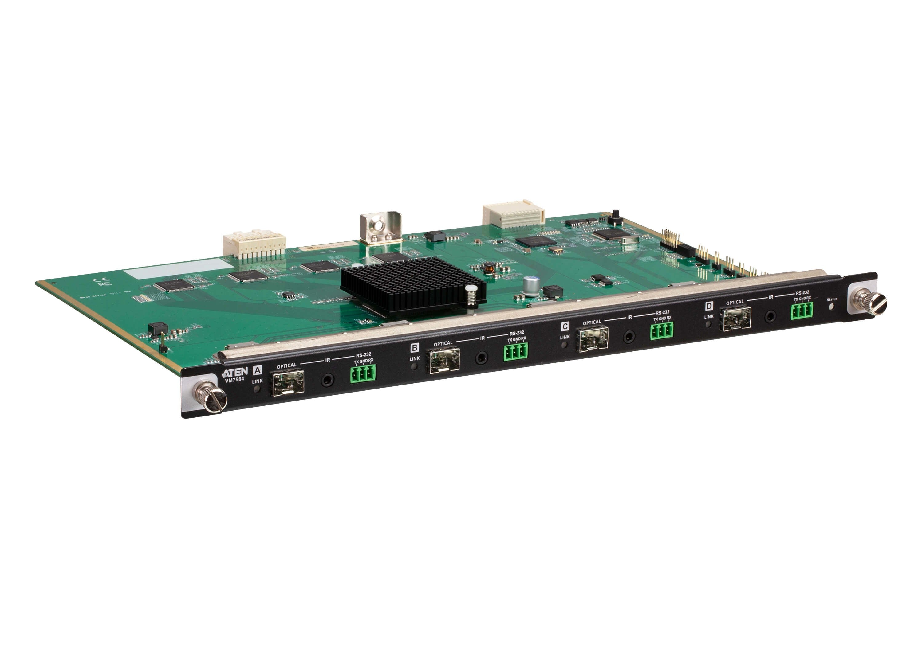 ATEN Tarjeta de entrada +¦ptica 10G de 4 puertos [4K a 300 m (K1, MM) / 10 km (K2, SM)]