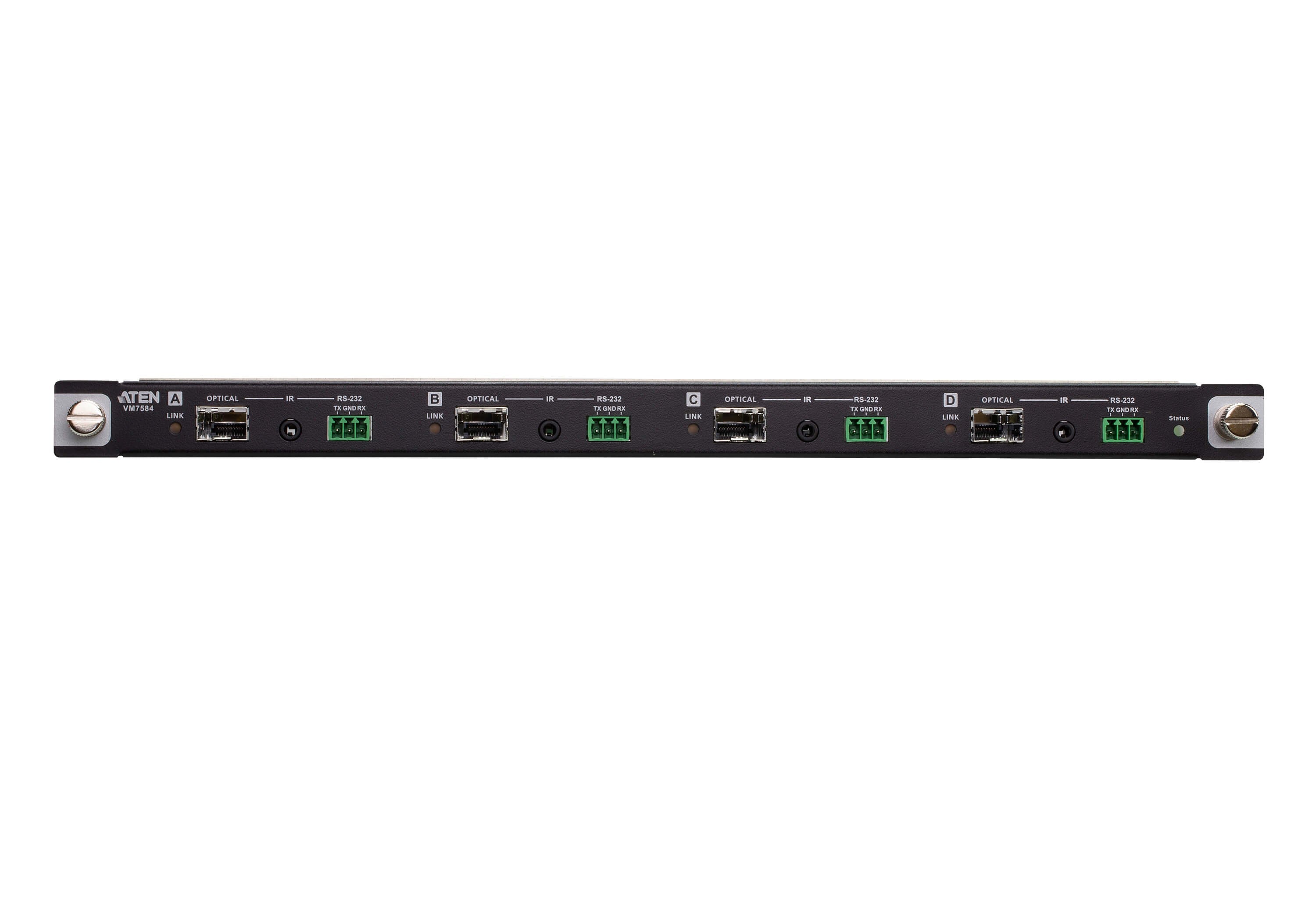 ATEN Tarjeta de entrada +¦ptica 10G de 4 puertos [4K a 300 m (K1, MM) / 10 km (K2, SM)]