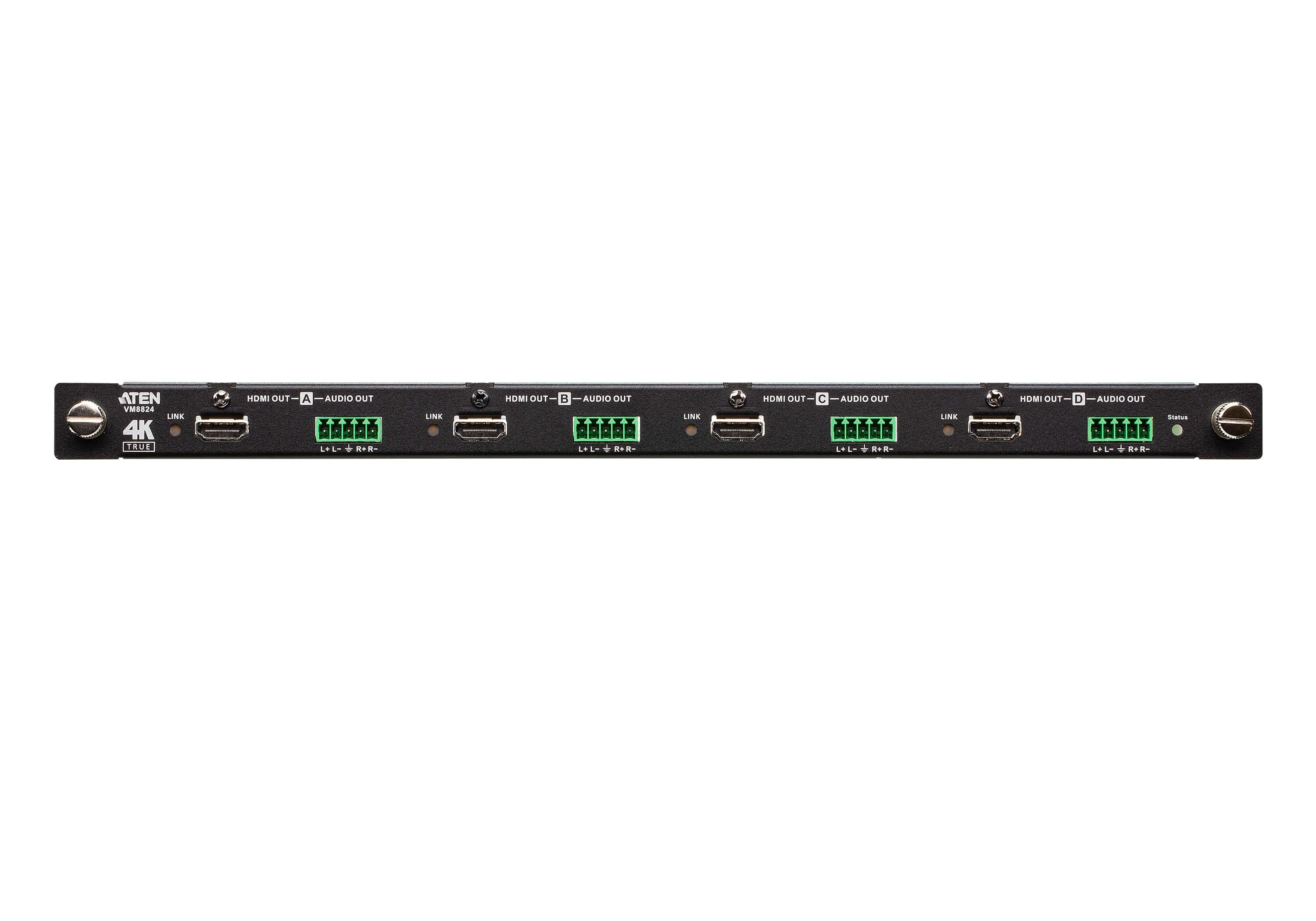 ATEN Tarjeta de salida HDMI True 4K de 4 puertos con escalador