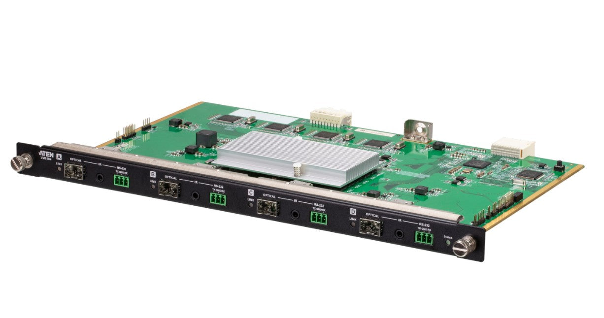 ATEN Tarjeta de salida +¦ptica 10G de 4 puertos [4K a 300 m (K1, MM) / 10 km (K2, SM)]