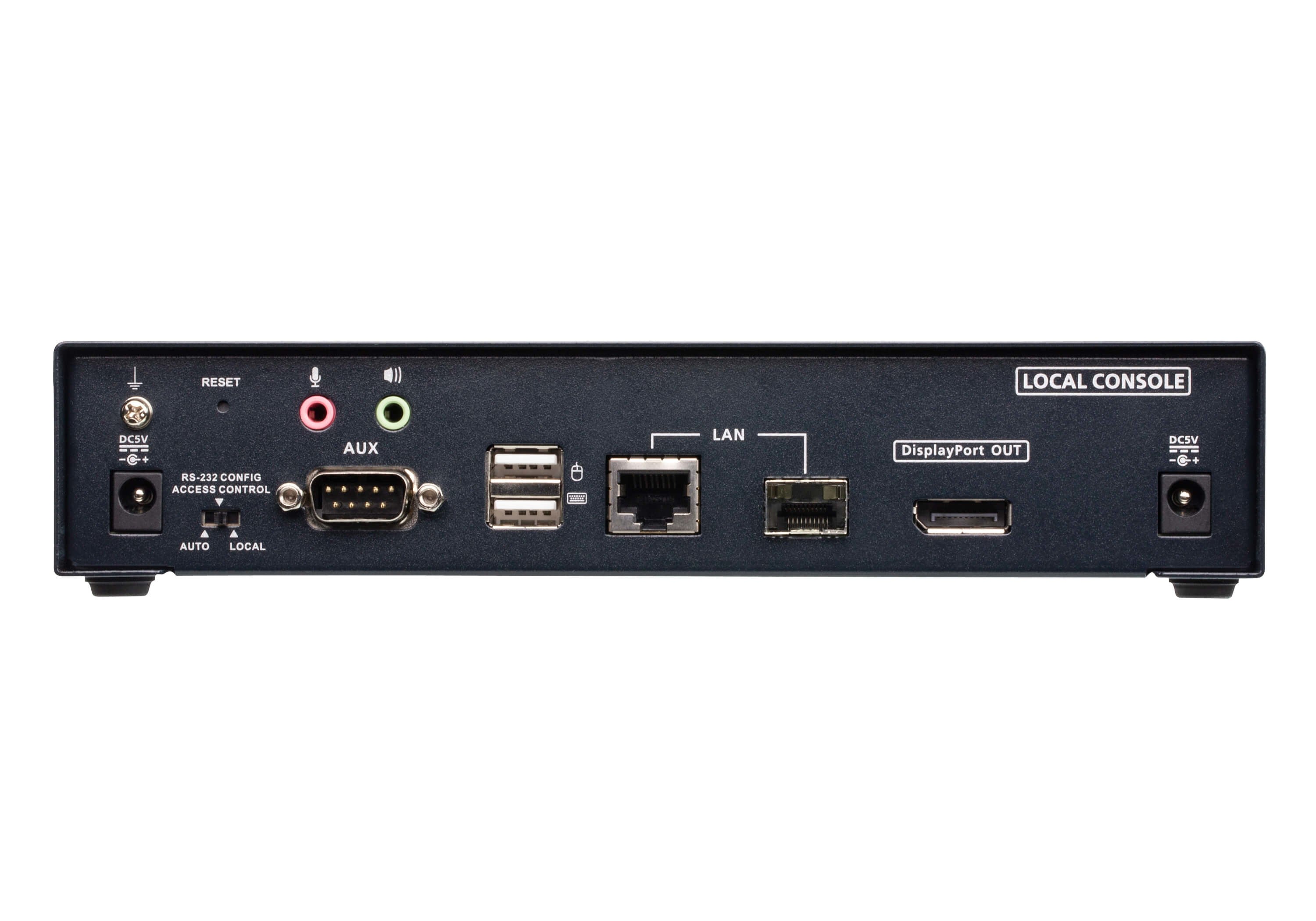 ATEN Transmisor KVM por IP DisplayPort 4K single display USB