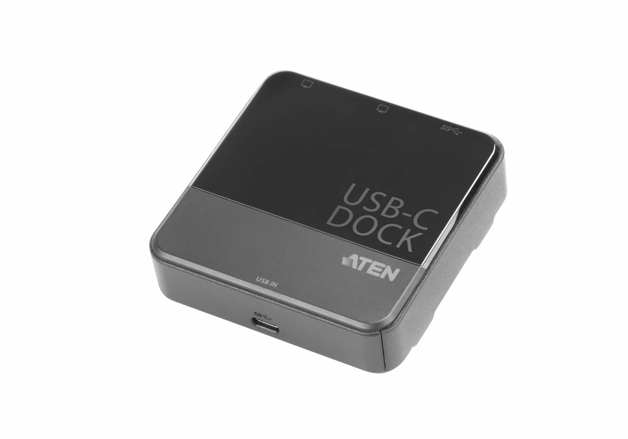 ATEN UH3233 Al+ímbrico USB 3.2 Gen 1 (3.1 Gen 1) Type-C Negro