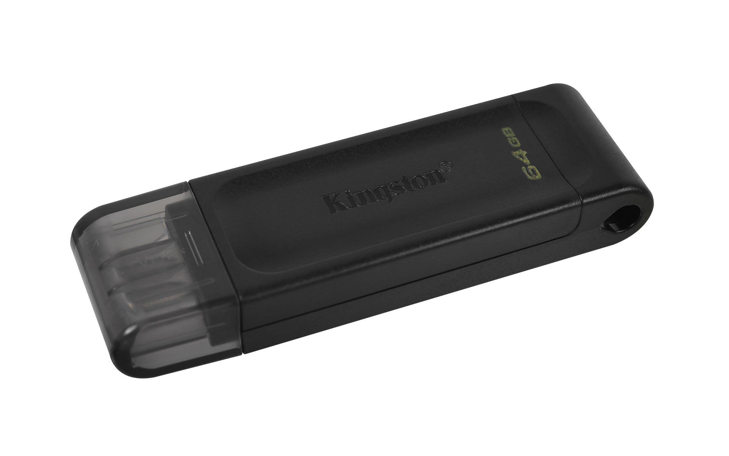 Kingston Technology DataTraveler 70 unidad flash USB 64 GB USB Tipo C 3.2 Gen 1 (3.1 Gen 1) Negro