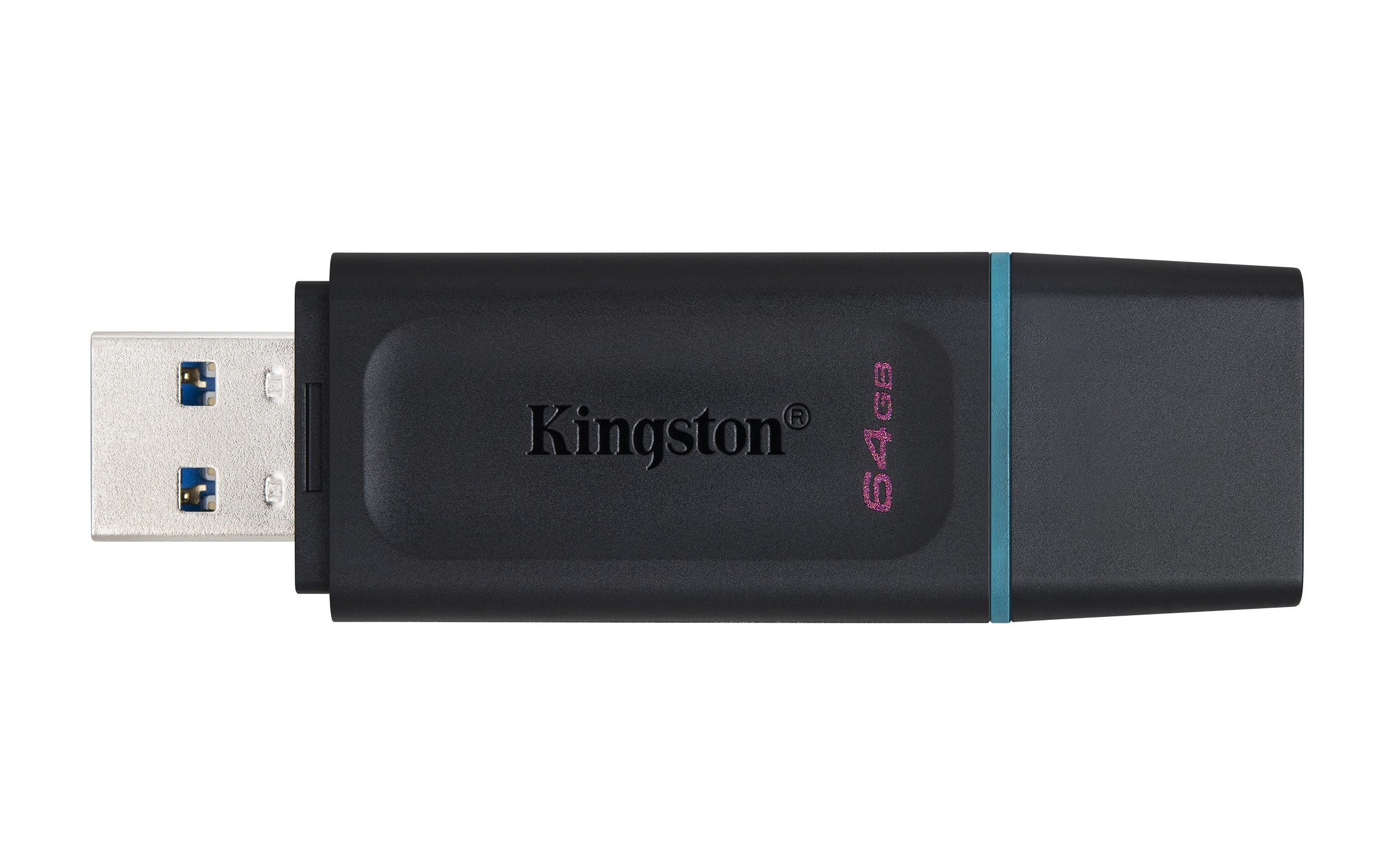 Kingston Technology DataTraveler Exodia unidad flash USB 64 GB USB tipo A 3.2 Gen 1 (3.1 Gen 1) Negro, Turquesa